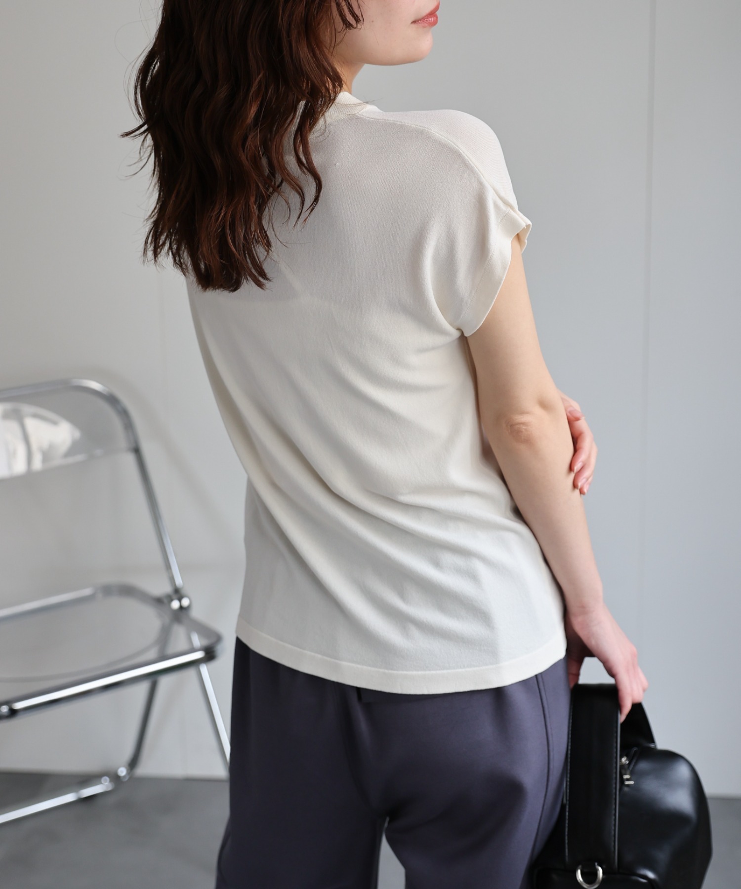 model：156cm 着用サイズ：FREE