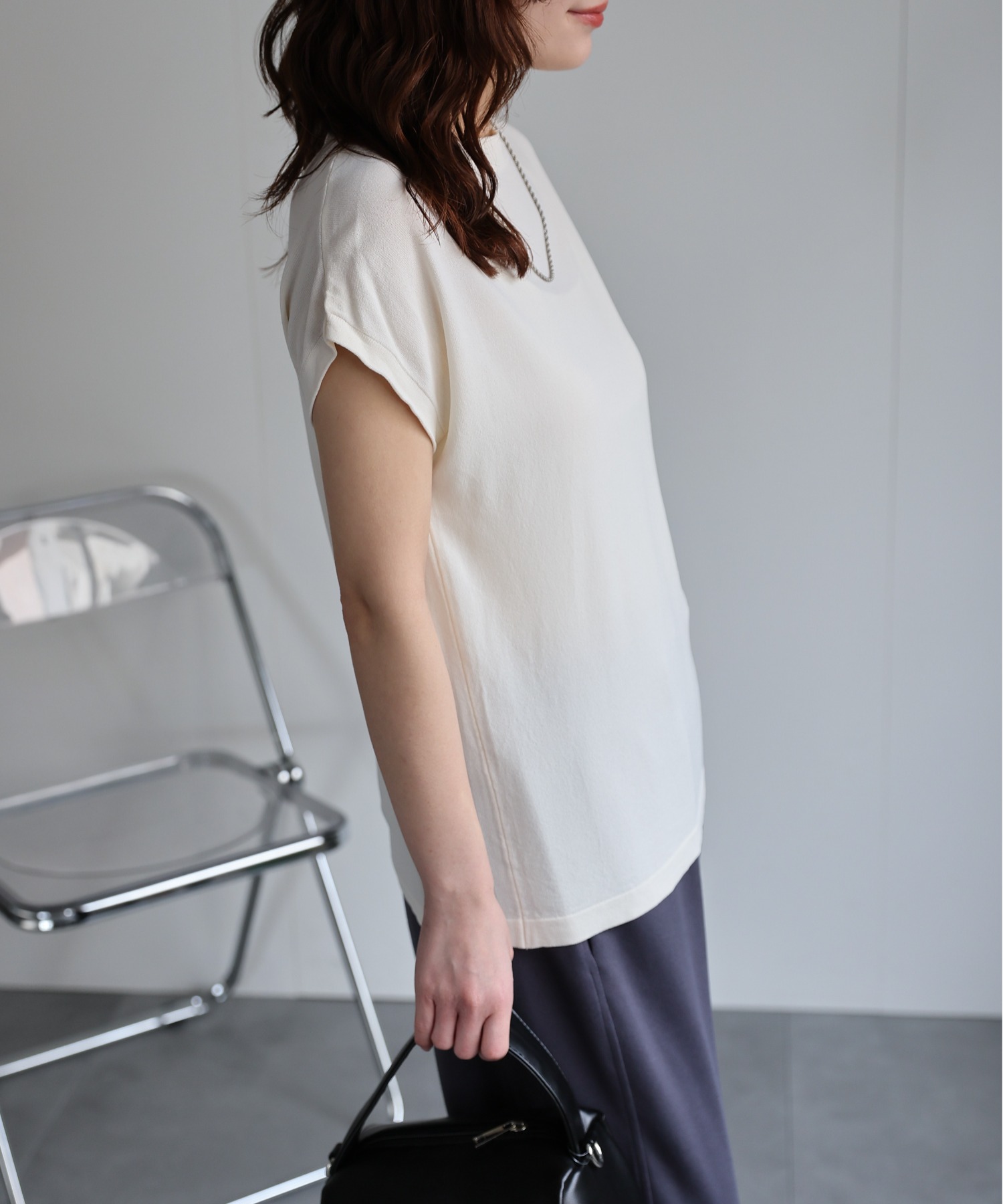 model：156cm 着用サイズ：FREE