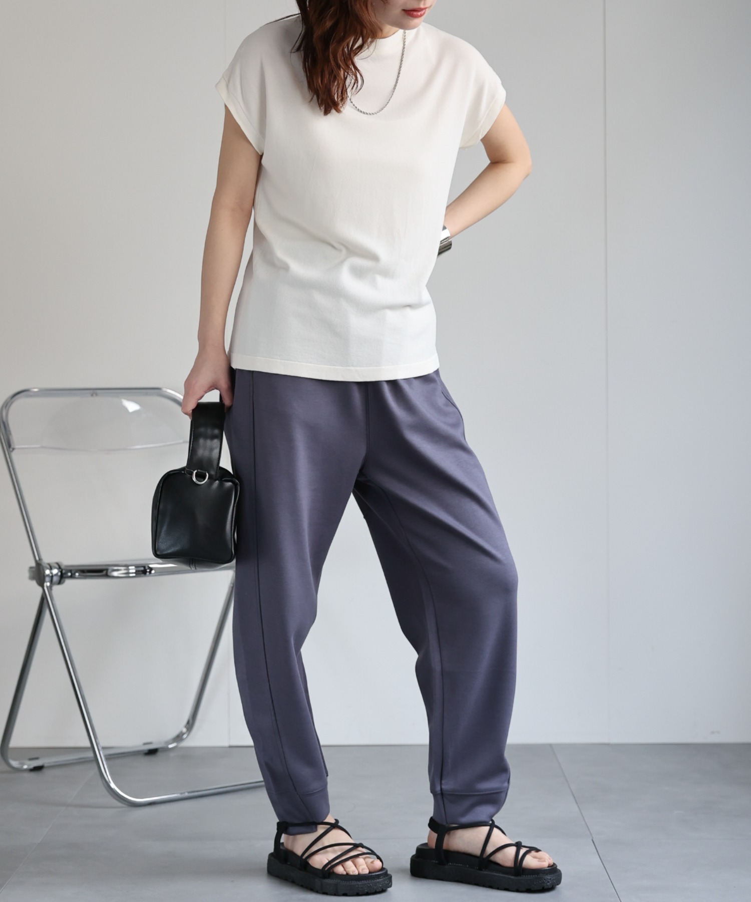model：156cm 着用サイズ：FREE