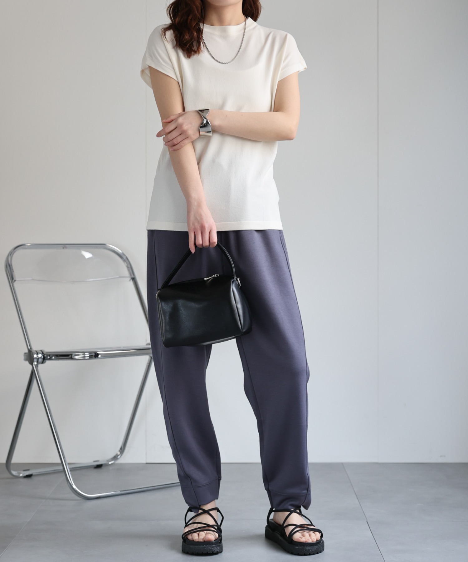 model：156cm 着用サイズ：FREE