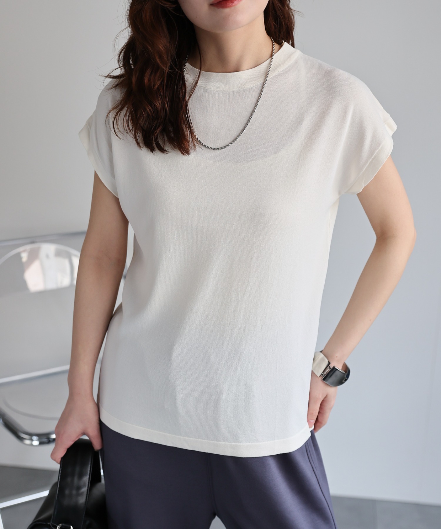 model：156cm 着用サイズ：FREE