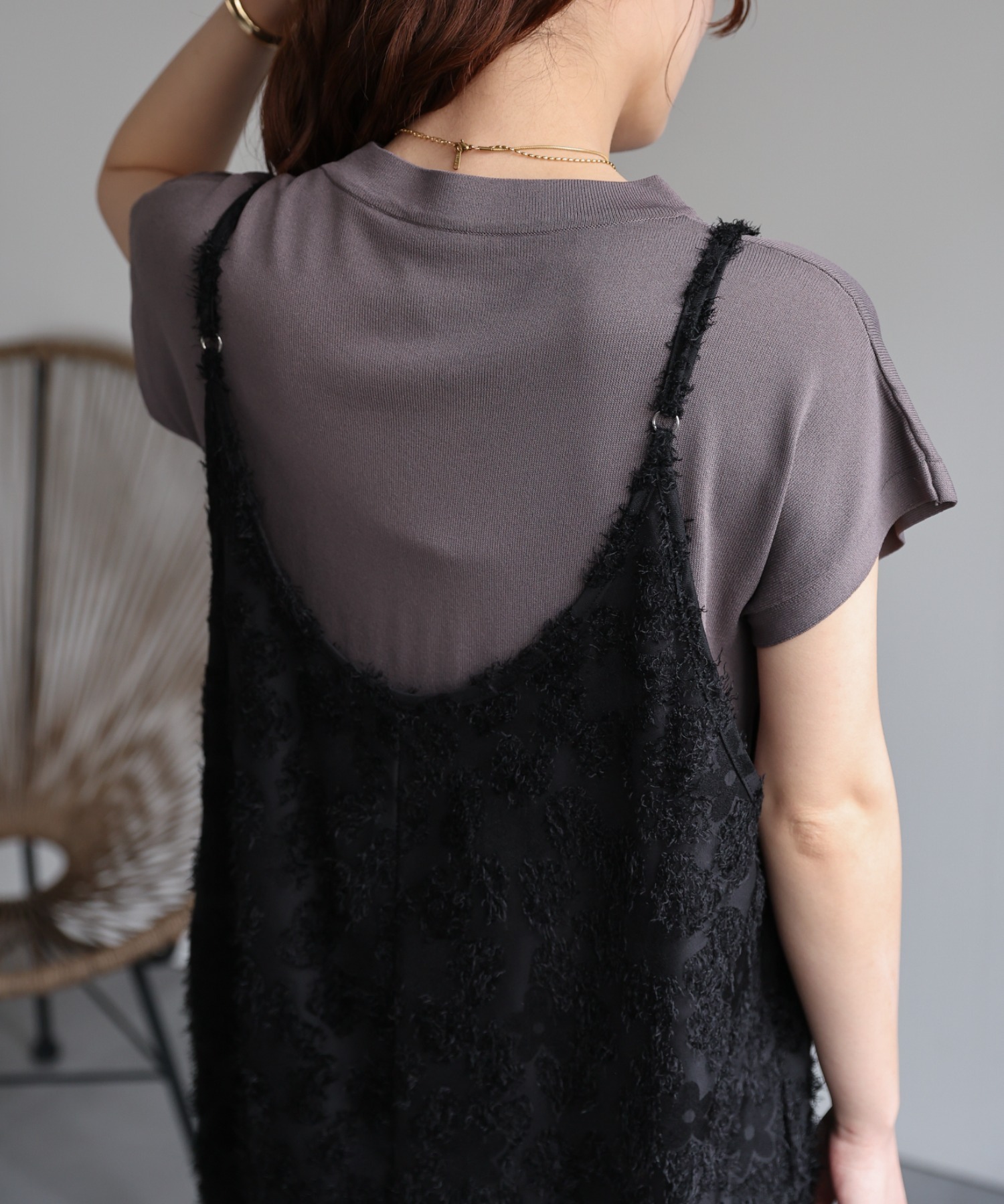 model：156cm 着用サイズ：FREE
