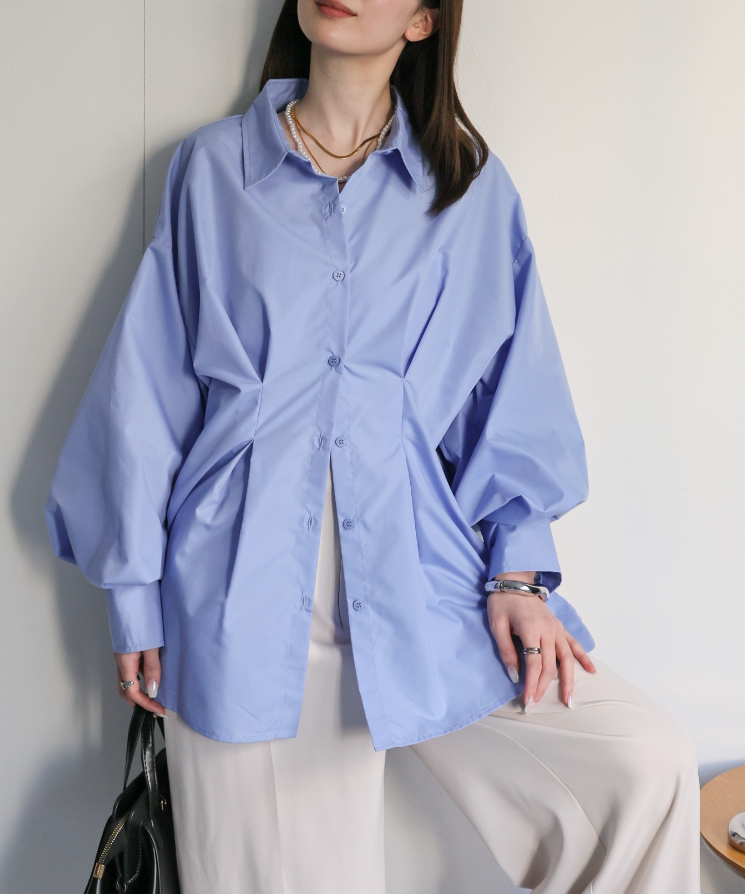 model：162cm 着用サイズ：F