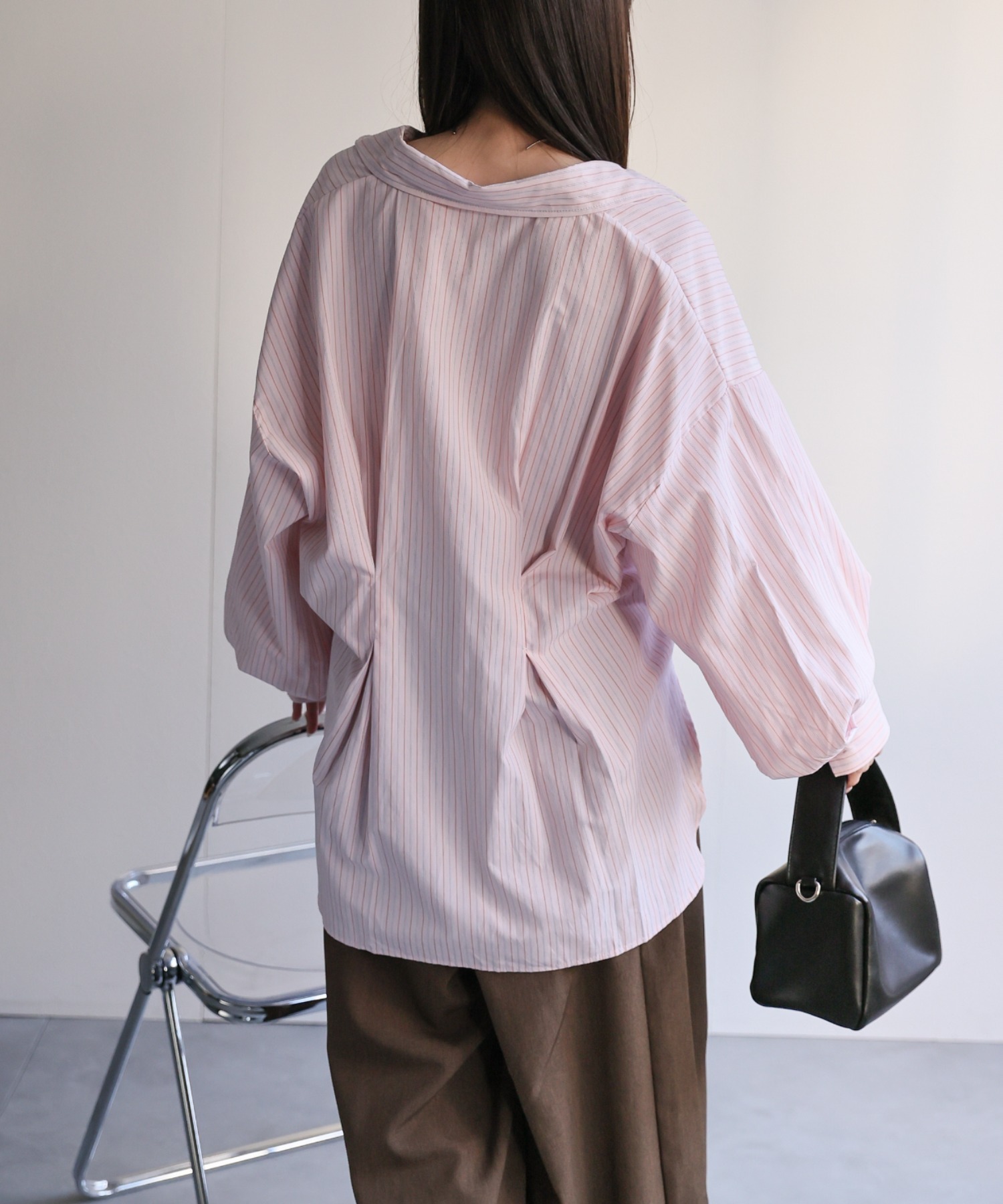 model：162cm 着用サイズ：F