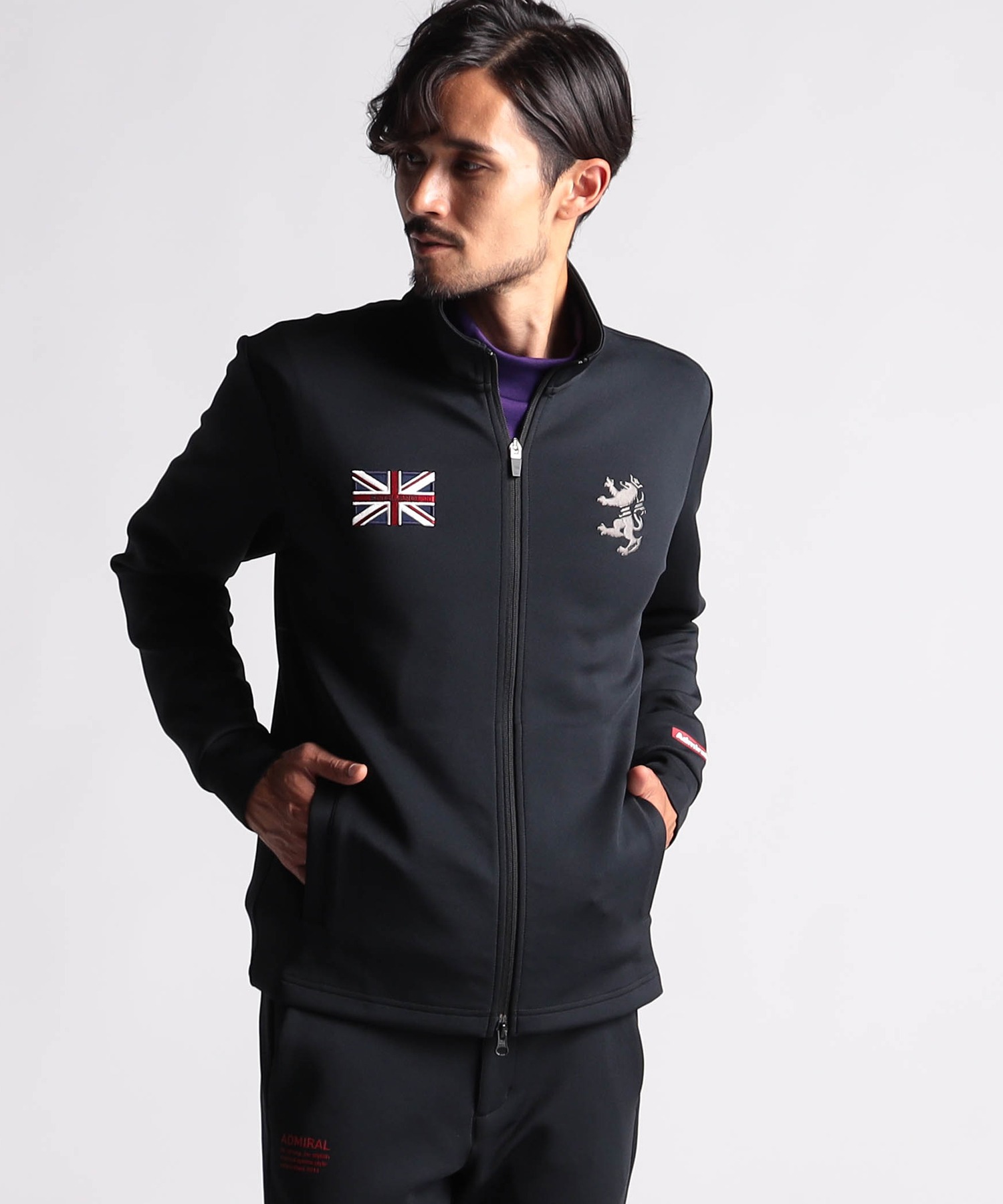 NICOLE SPORTS】Admiral別注アラカルトブルゾン 【公式通販】 NICOLE SPORTS】Admiral別注アラカルトブルゾン 【公式通販】