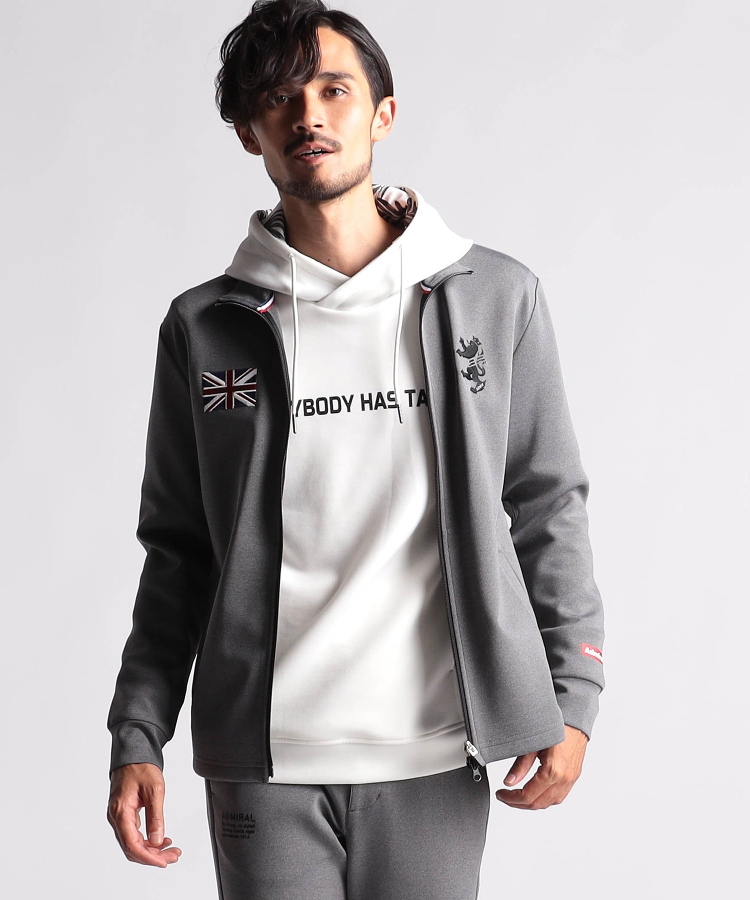 2点まとめAdmiral ニット切替中綿ジャケット　☆美品☆ NICOLE SPORTS】Admiral別注アラカルトブルゾン 【公式通販】