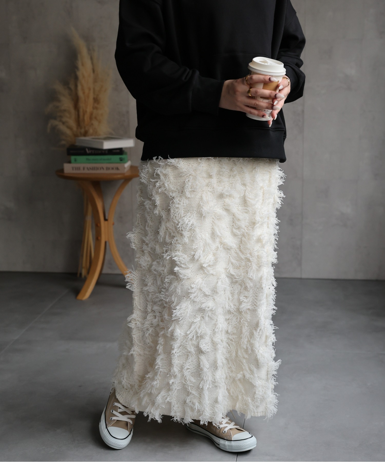 model：158cm 着用サイズ：FREE