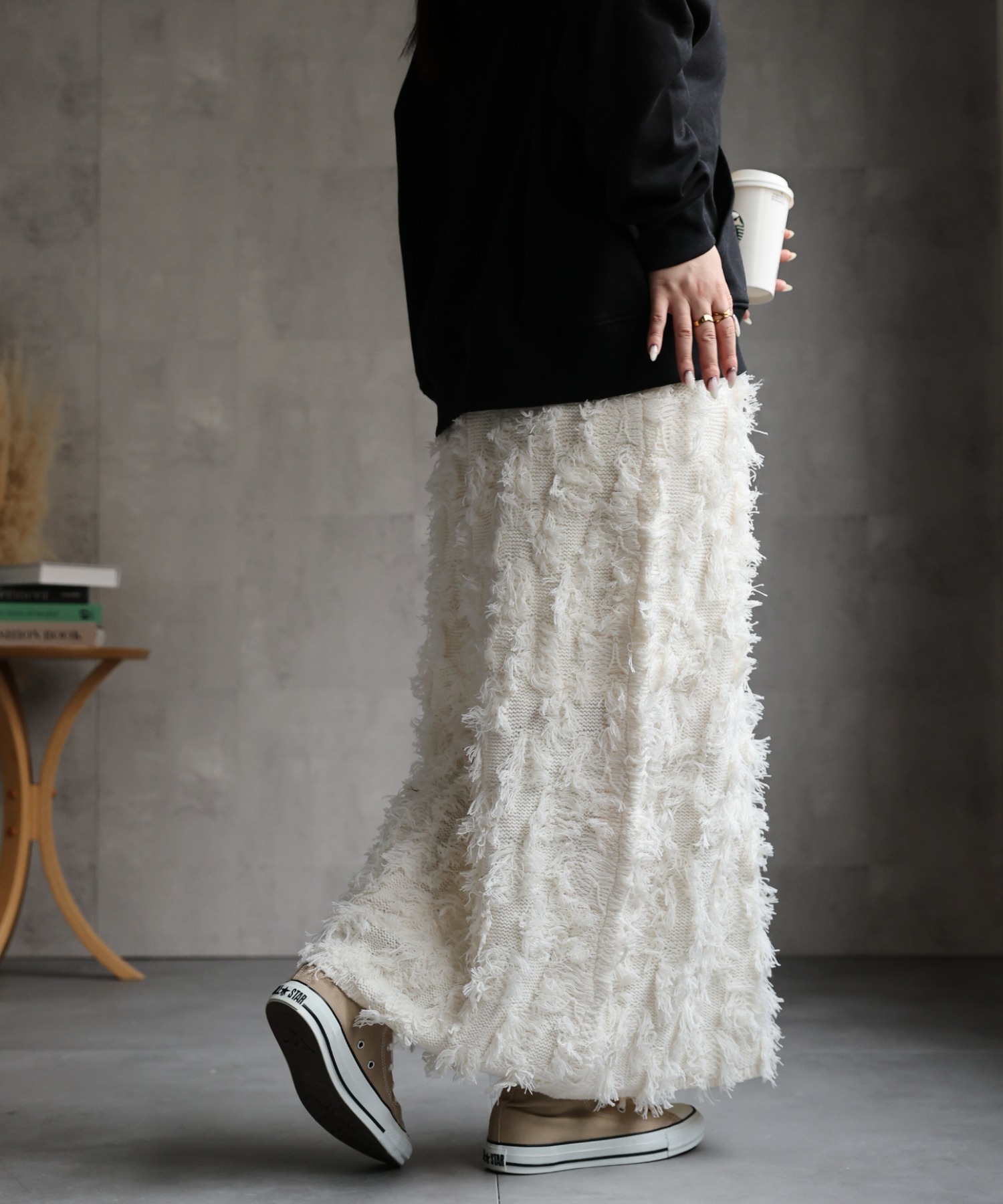model：158cm 着用サイズ：FREE