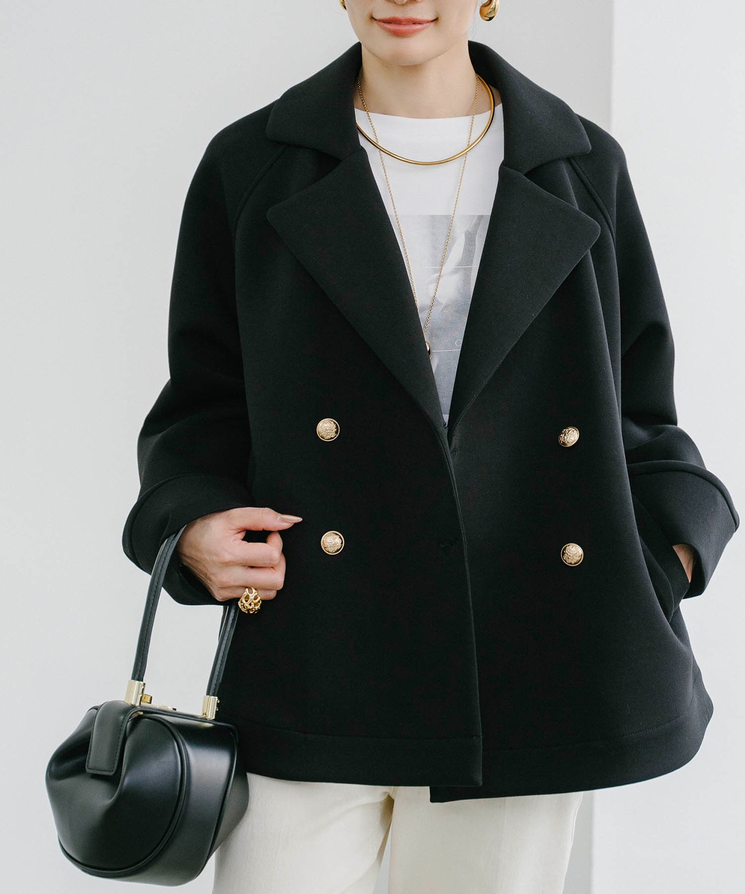 ダンボールミドルフレアートレンチコート Emma Taylor│STYLEDOOR