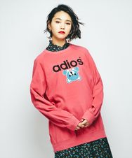 ADIOS プリント ビッグTシャツ