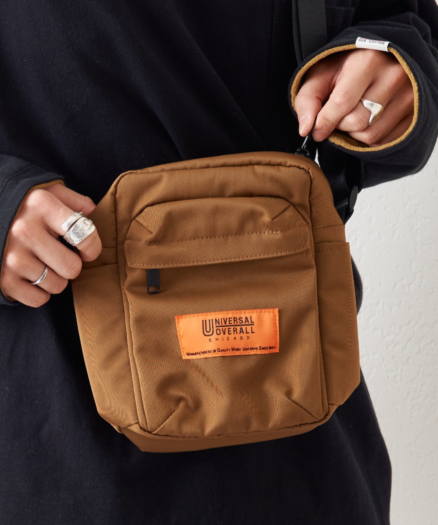 UNIVERSAL 定価の88％ＯＦＦ OVERALL 別注スクエアショルダー ユニバーサルオーバーオール