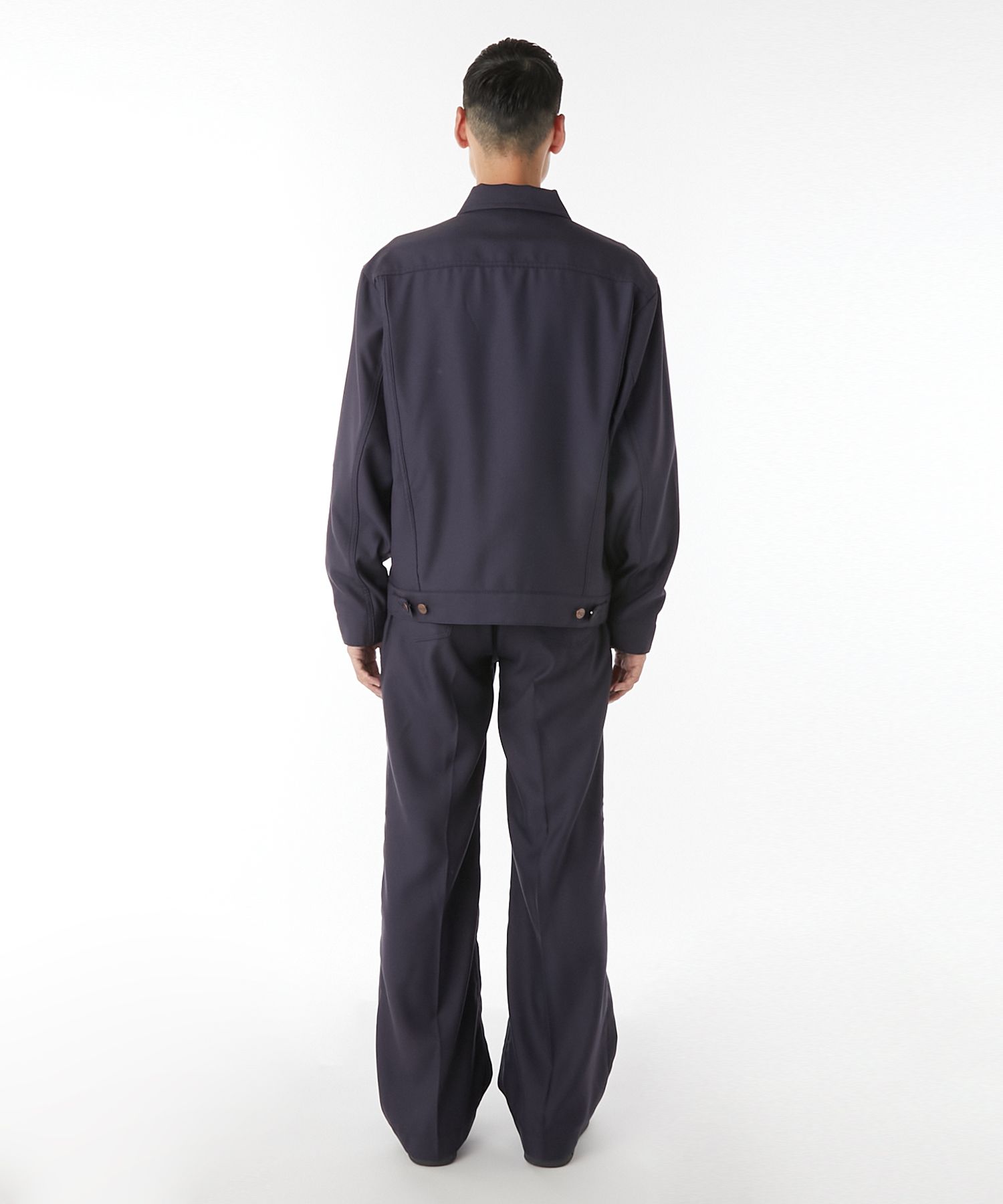 N.HOOLYWOOD × Wrangler SS25 RANCHER DRESS PANTS / BLK - NUBIAN