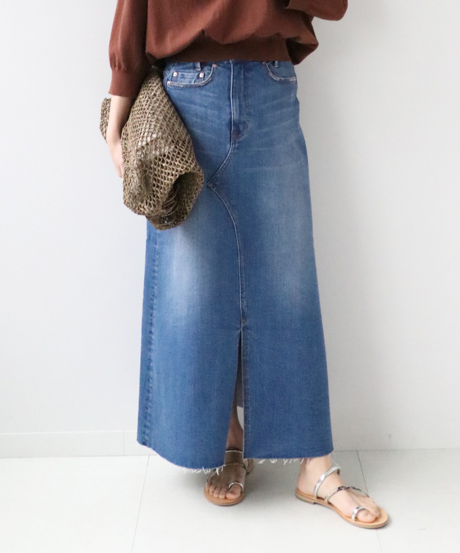 リメイクデニムスカート Himachaldastak Com