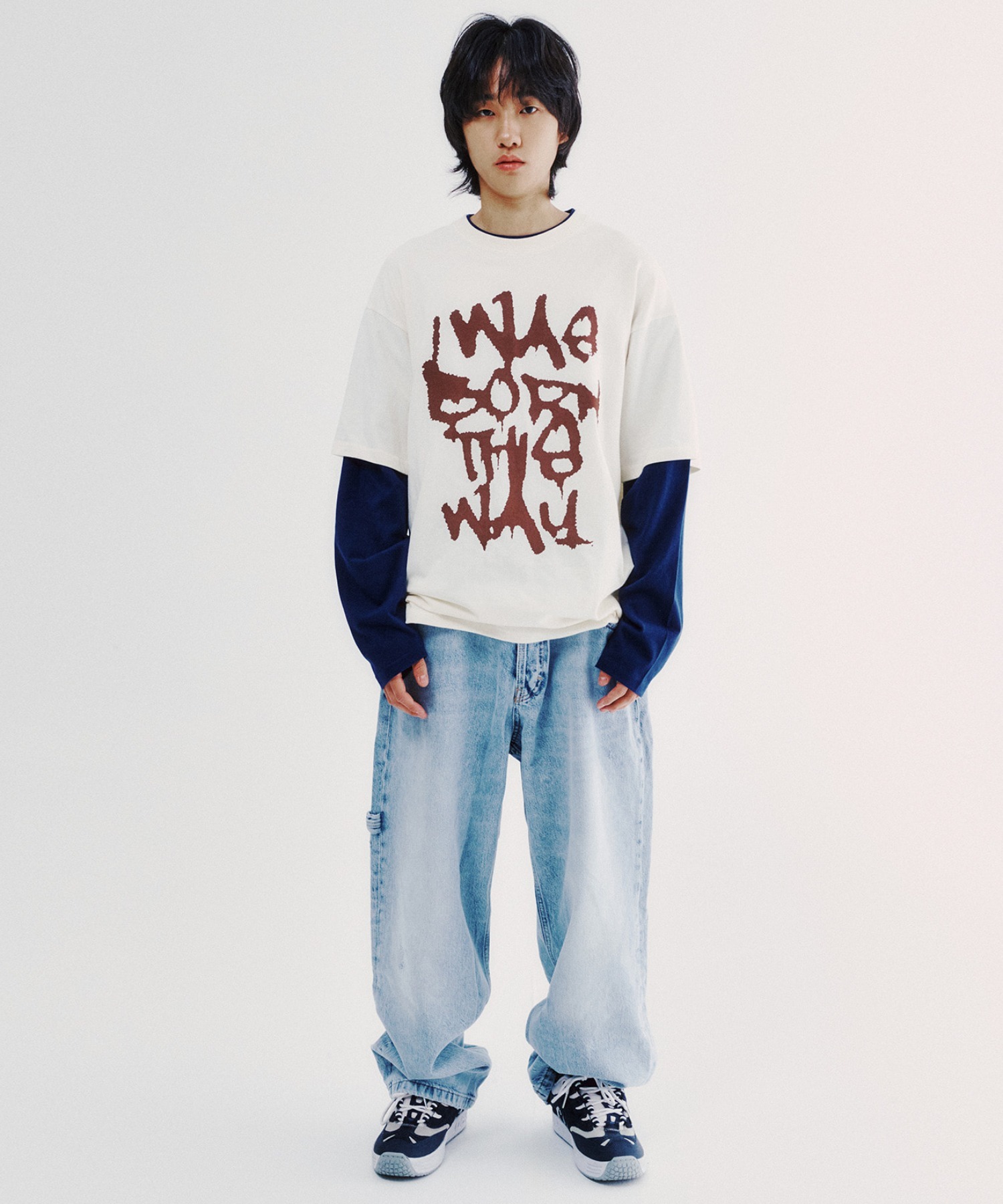 A'GEM/9 × .kom 『ISTKUNST/イストクンスト』 BORN THIS LAYERED LS