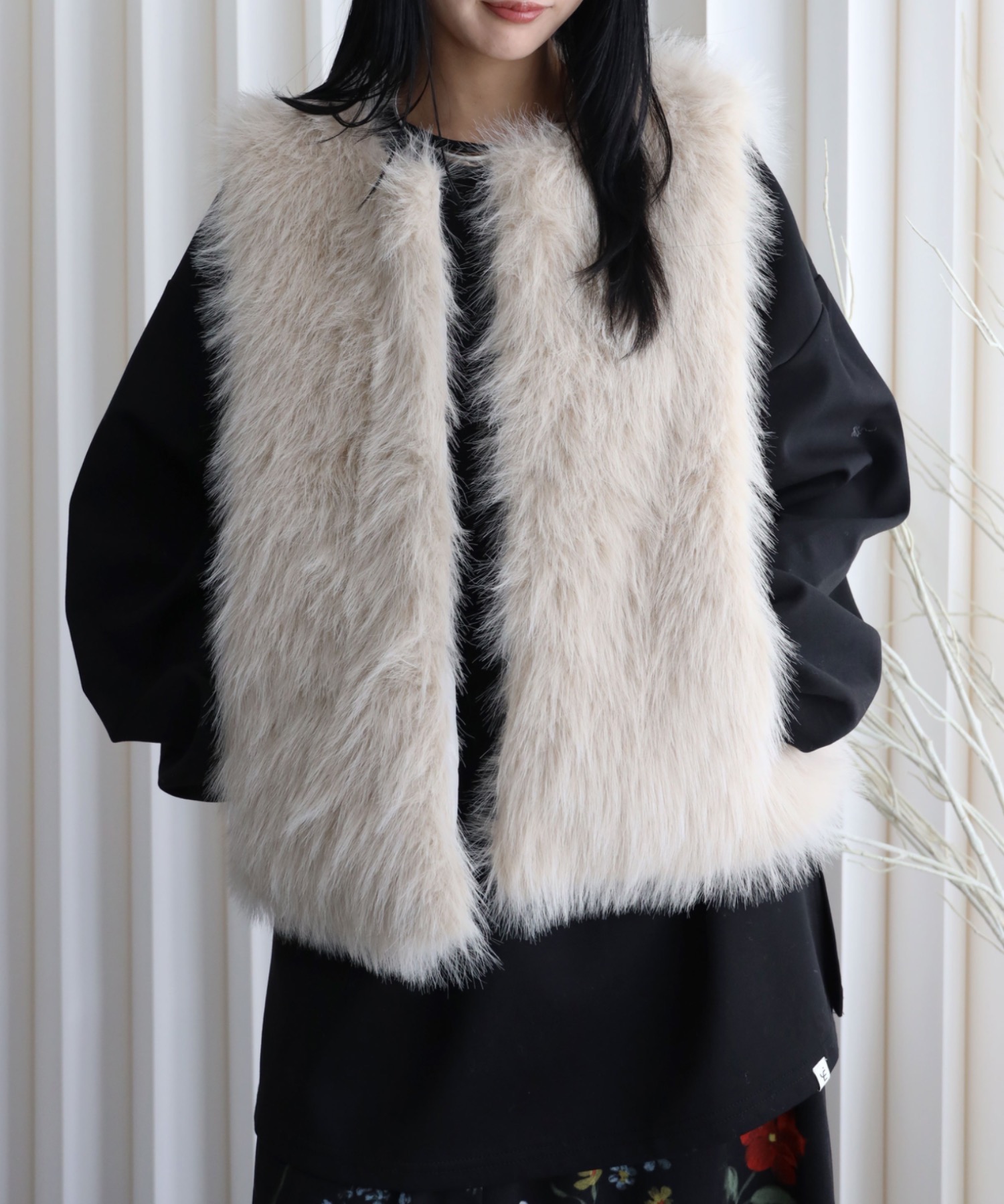 model：164cm. 着用サイズ：FREE