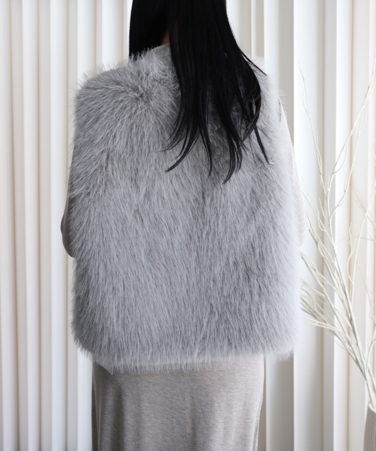 model：164cm. 着用サイズ：FREE