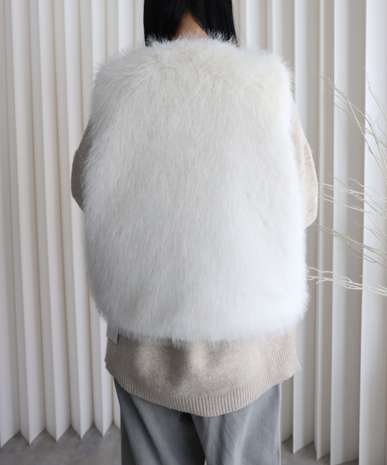 model：164cm. 着用サイズ：FREE