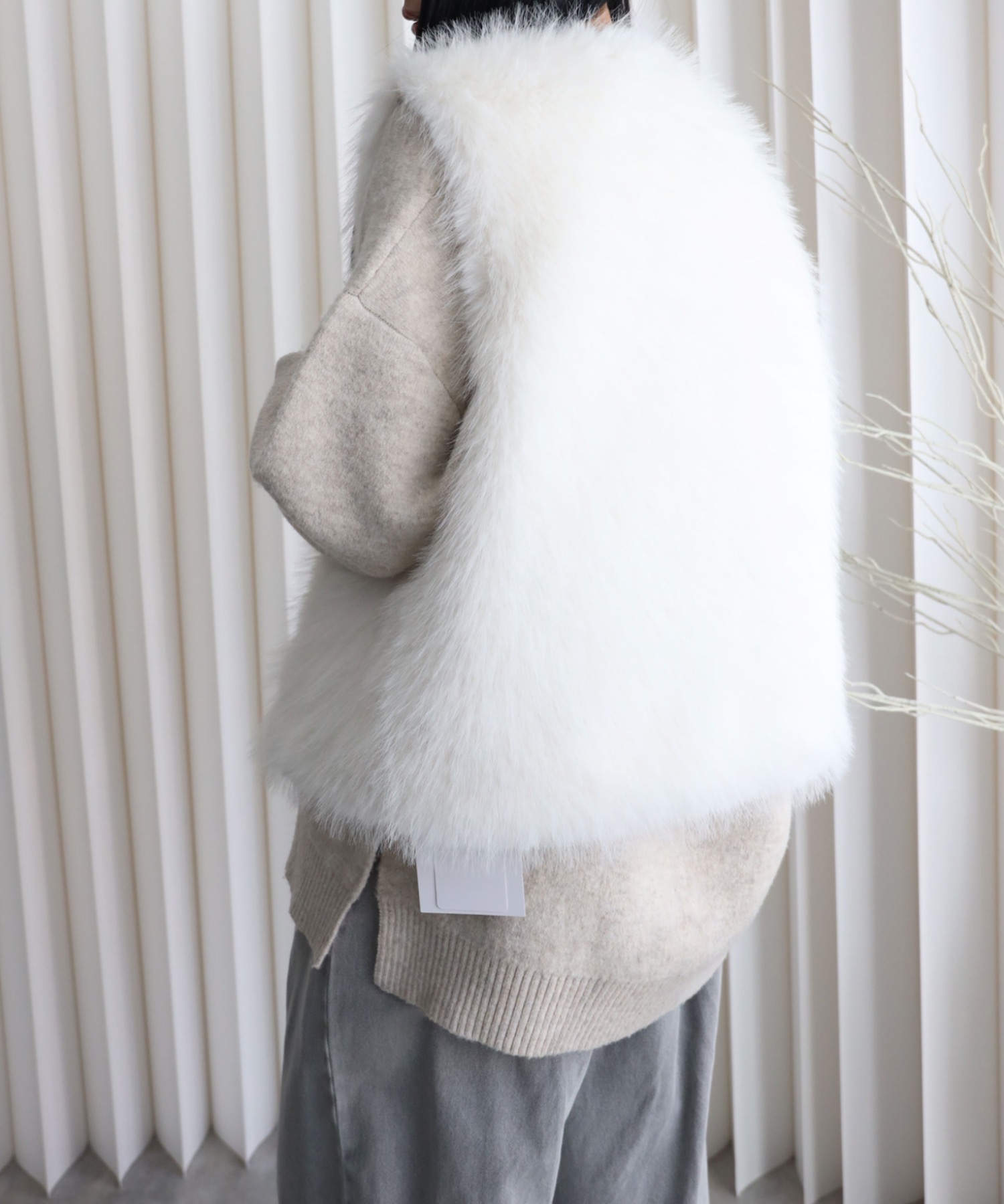 model：164cm. 着用サイズ：FREE