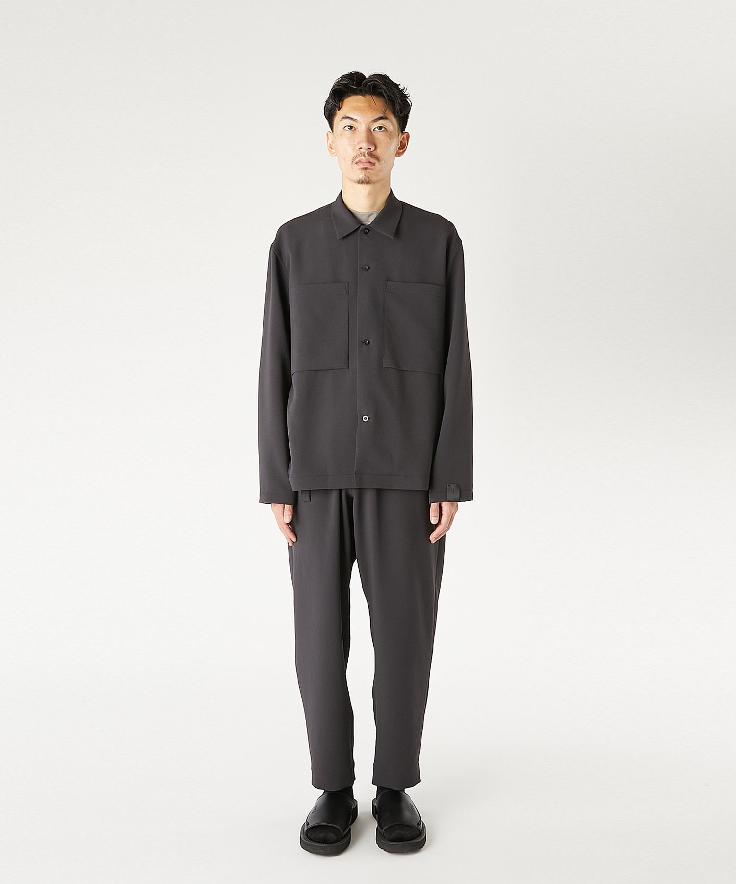 n.hoolywood ドレスシャツ&2TUCK TROUSERS セットアップ 2POCKET SHIRT N.HOOLYWOOD COMPILE│N-HOOLYWOOD.COM