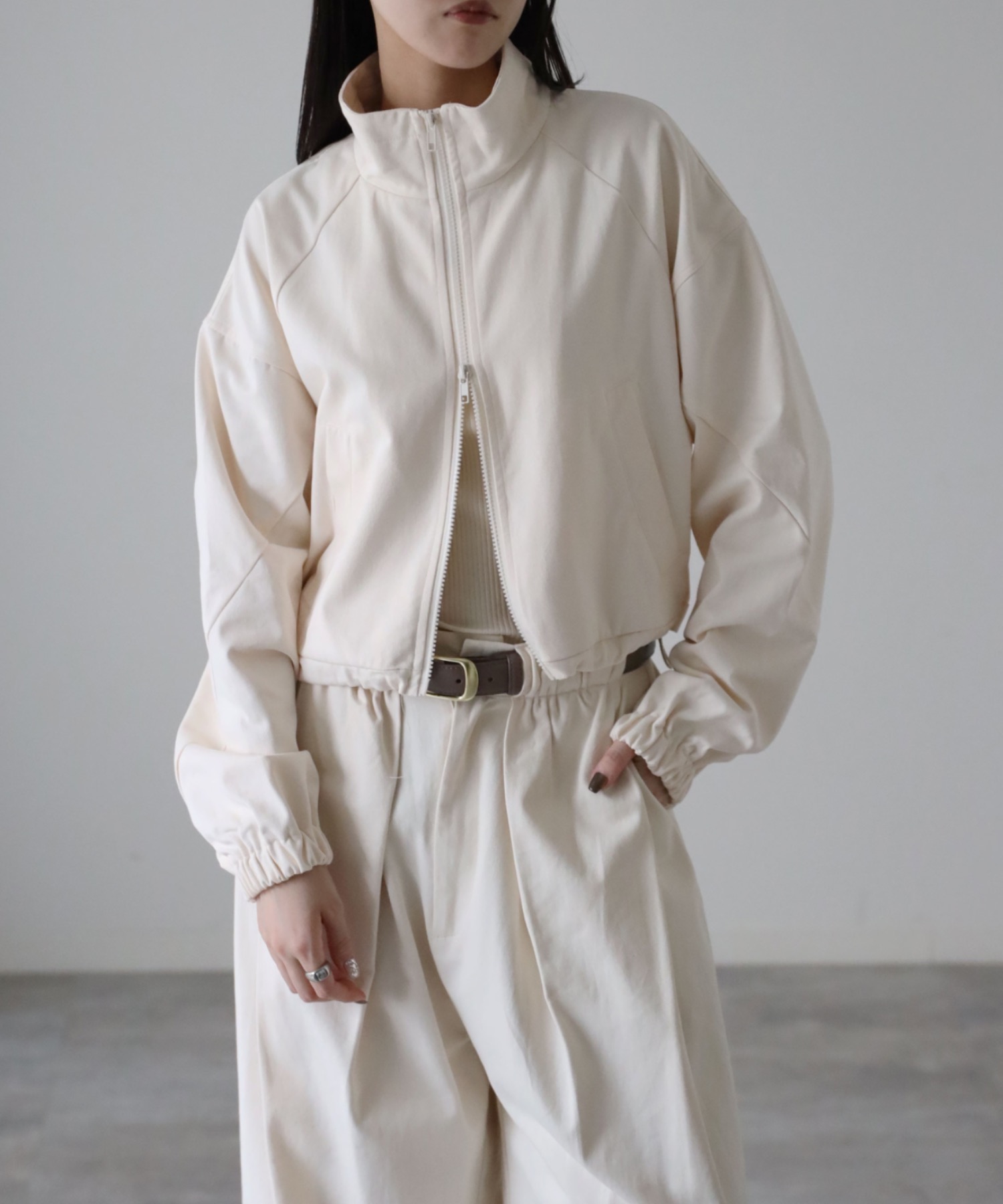 model：164cm. 着用サイズ：FREE