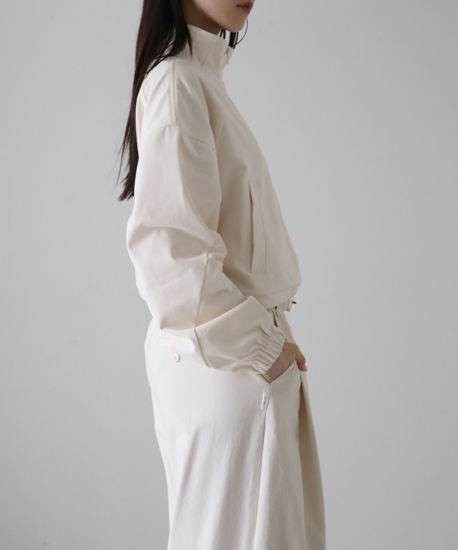model：164cm. 着用サイズ：FREE
