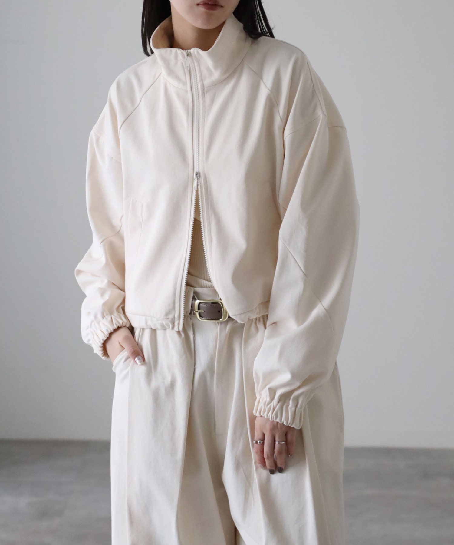 model：164cm. 着用サイズ：FREE
