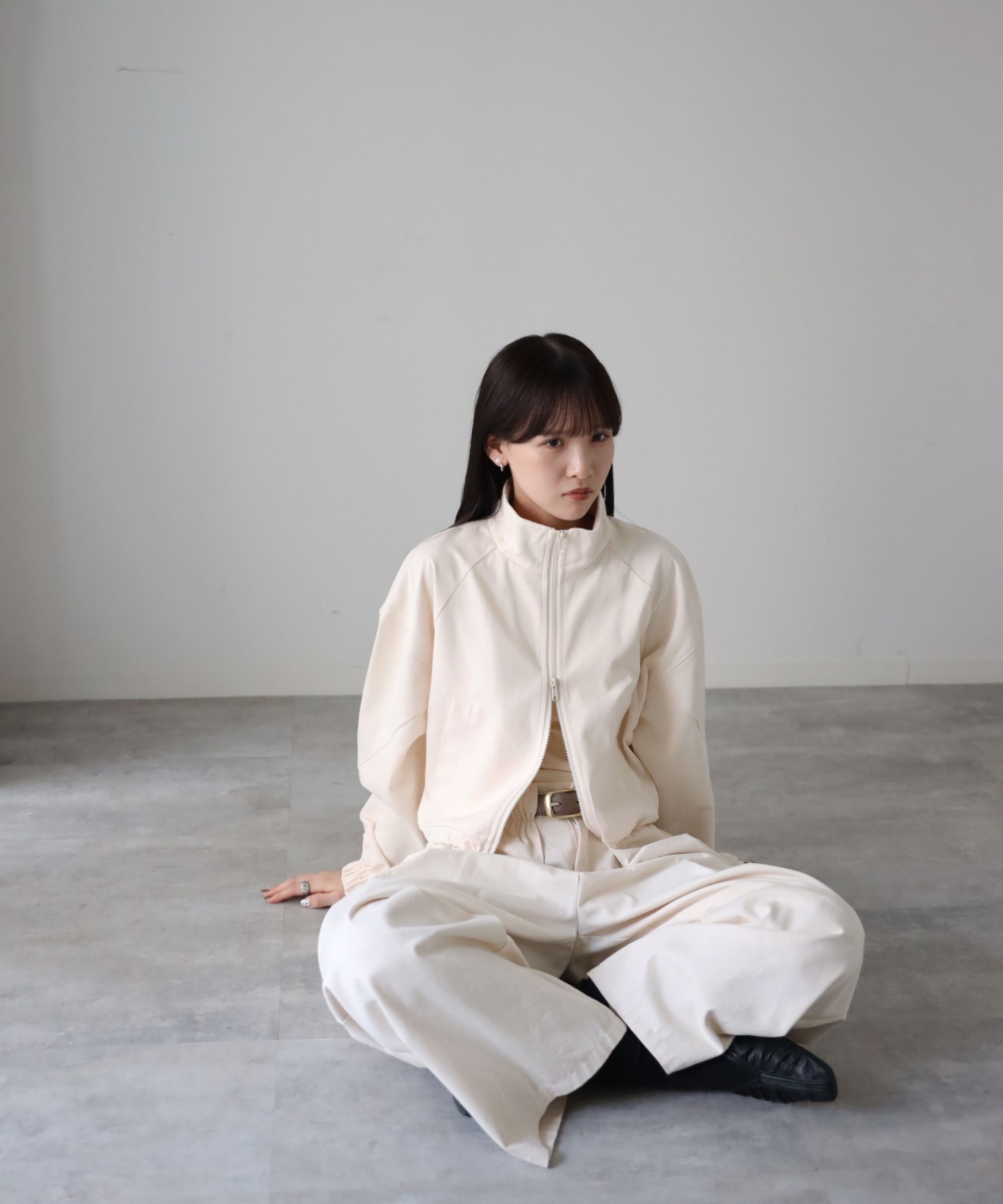 model：164cm. 着用サイズ：FREE