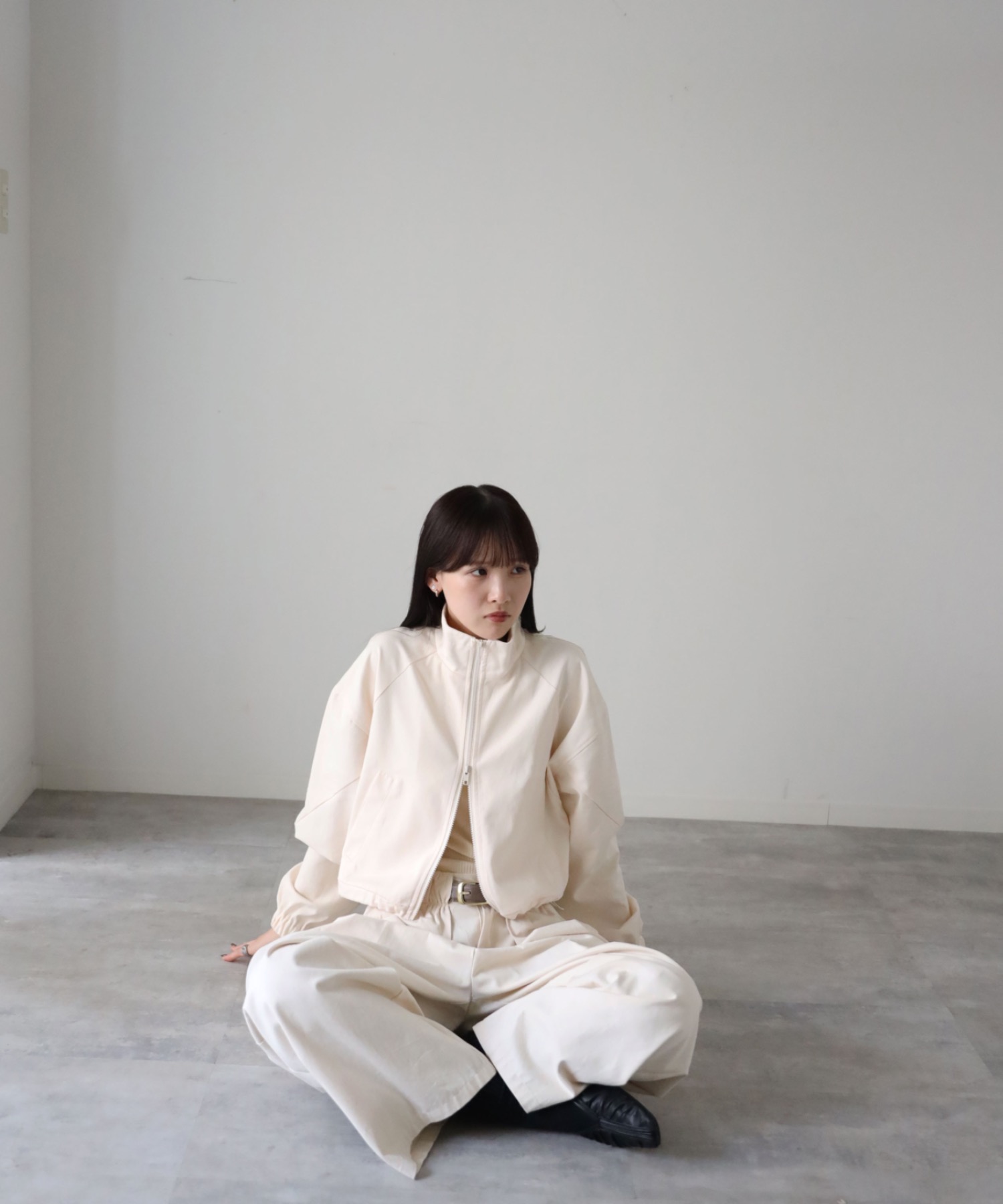 model：164cm. 着用サイズ：FREE