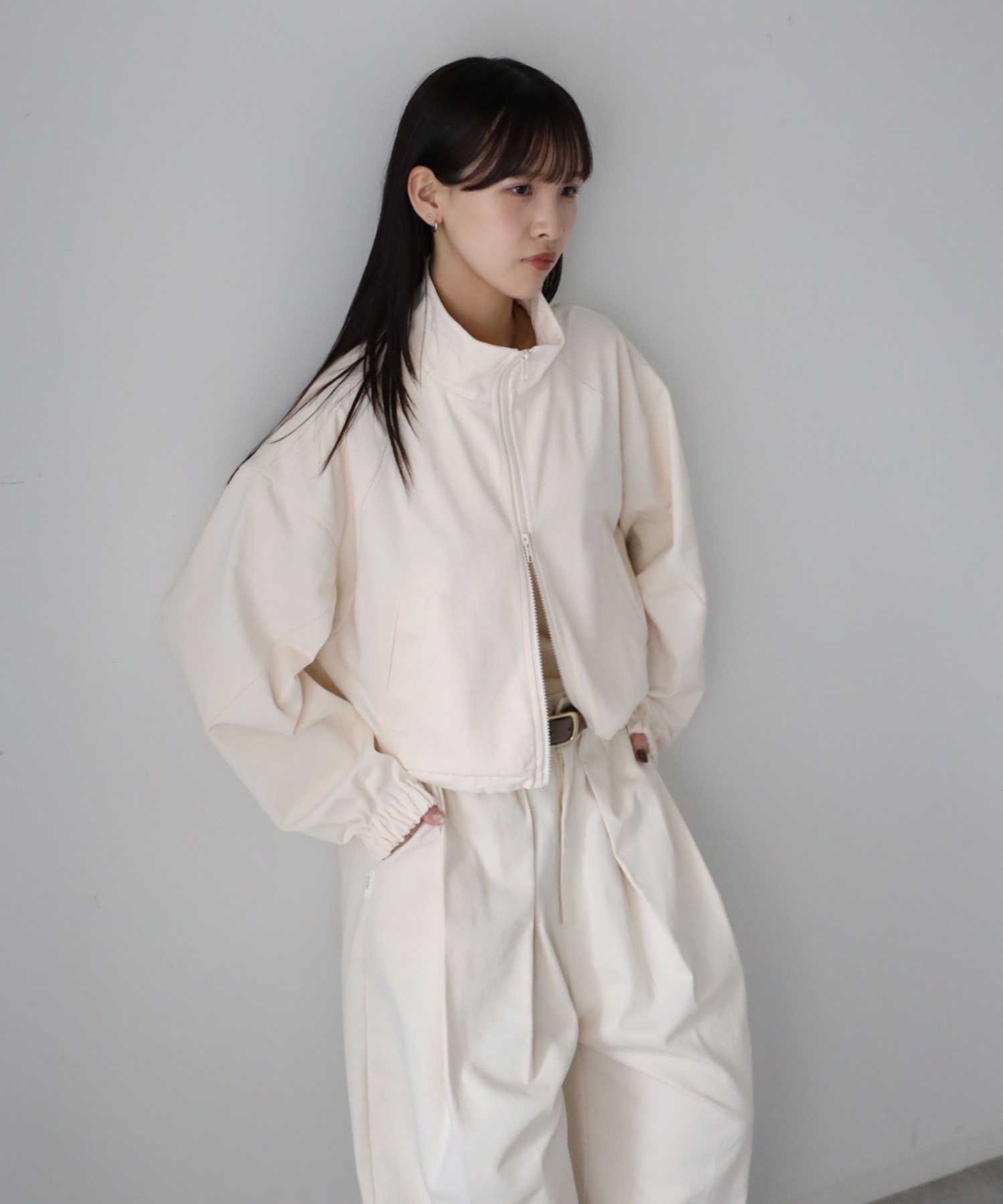 model：164cm. 着用サイズ：FREE