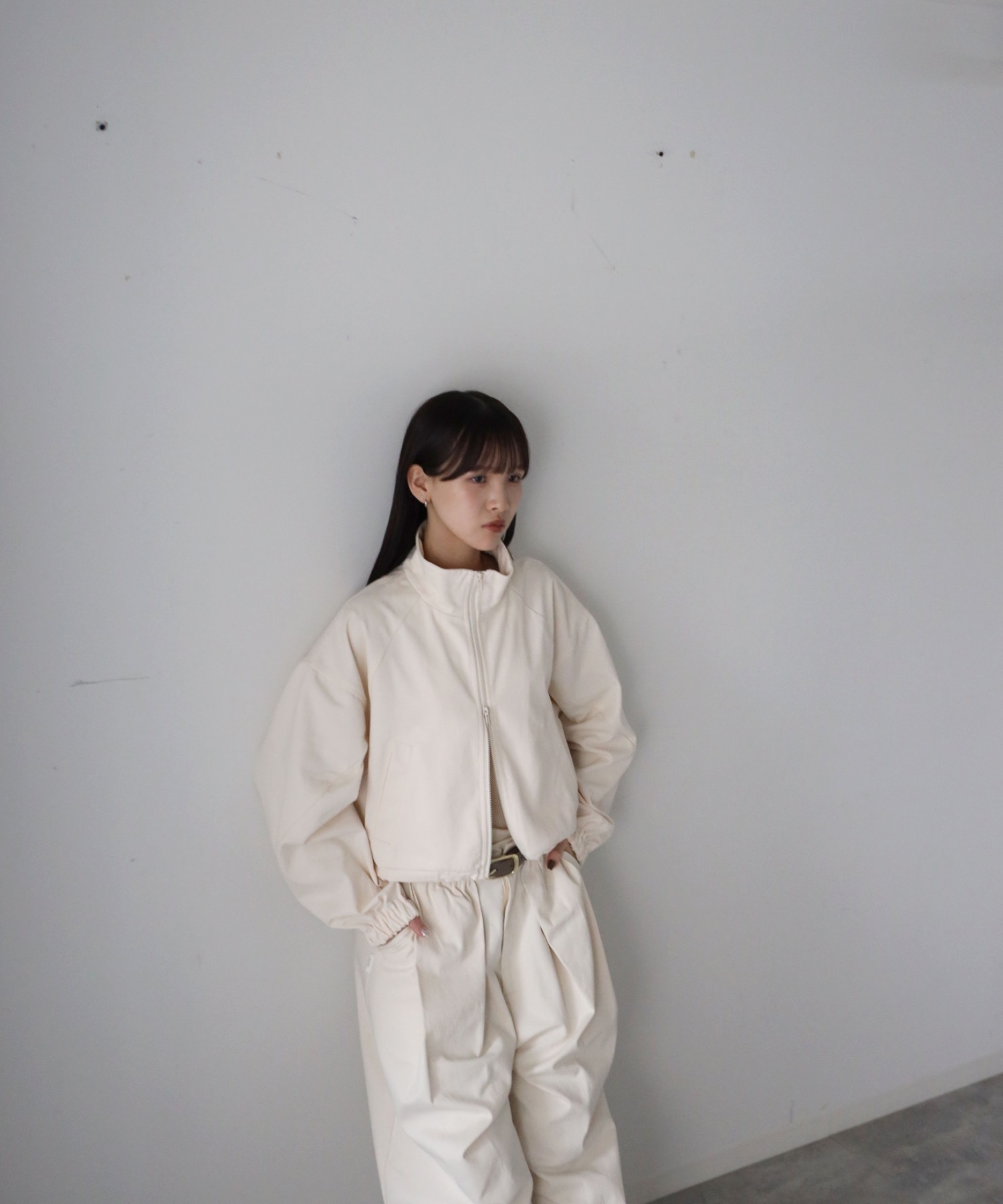 model：164cm. 着用サイズ：FREE
