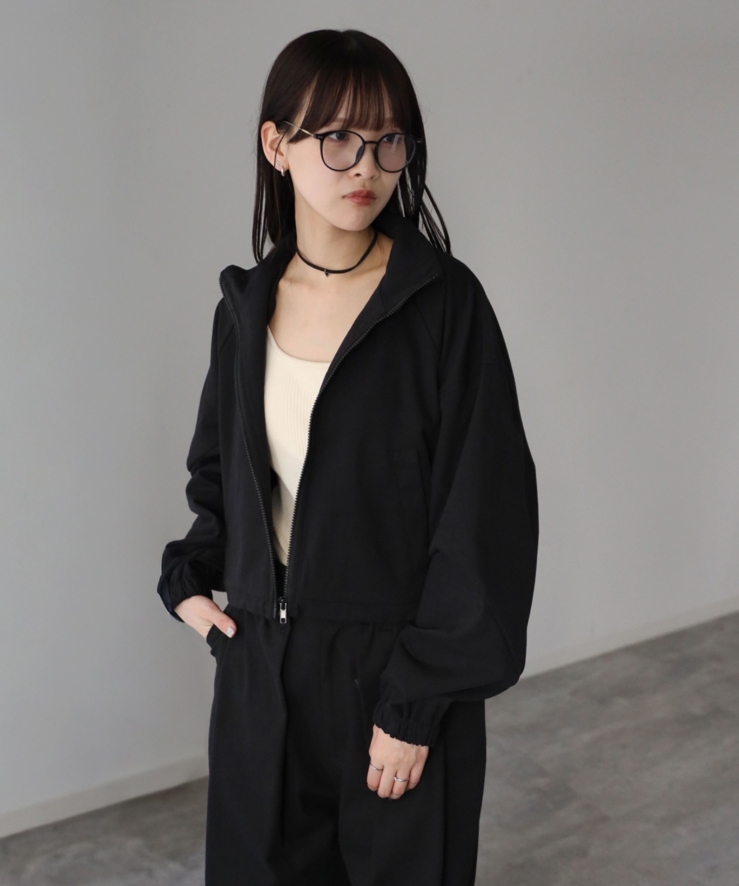 model：164cm. 着用サイズ：FREE