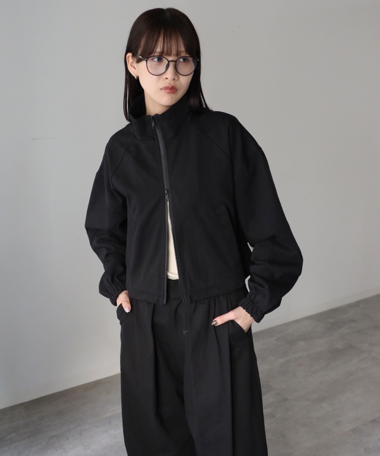model：164cm. 着用サイズ：FREE