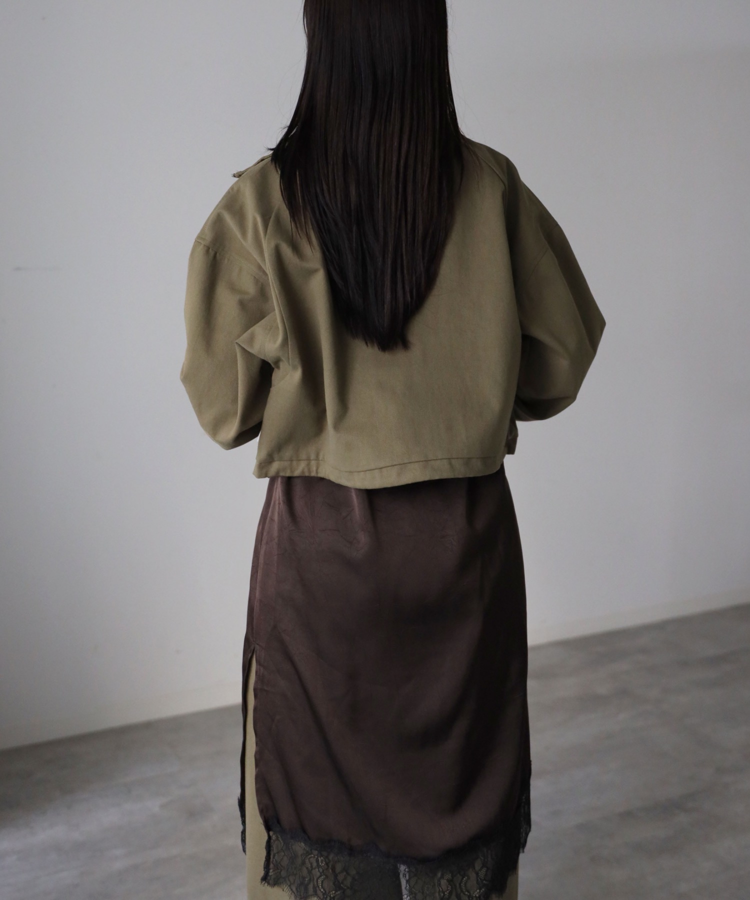 model：164cm. 着用サイズ：FREE