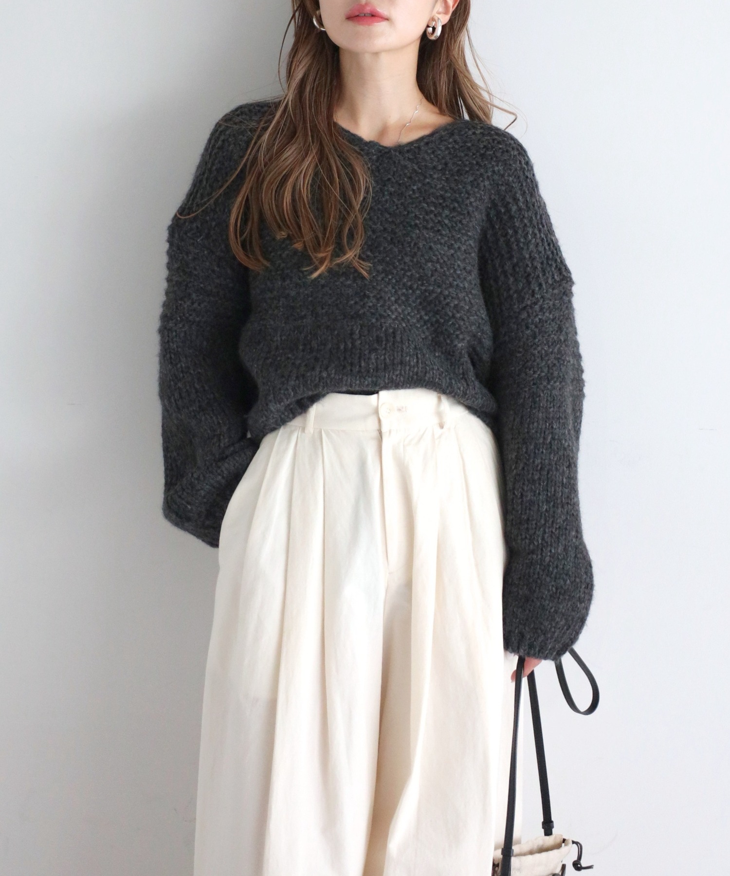 model:H165 着用サイズ:FREE