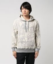 POW☆HYSジャカード総柄パーカー
