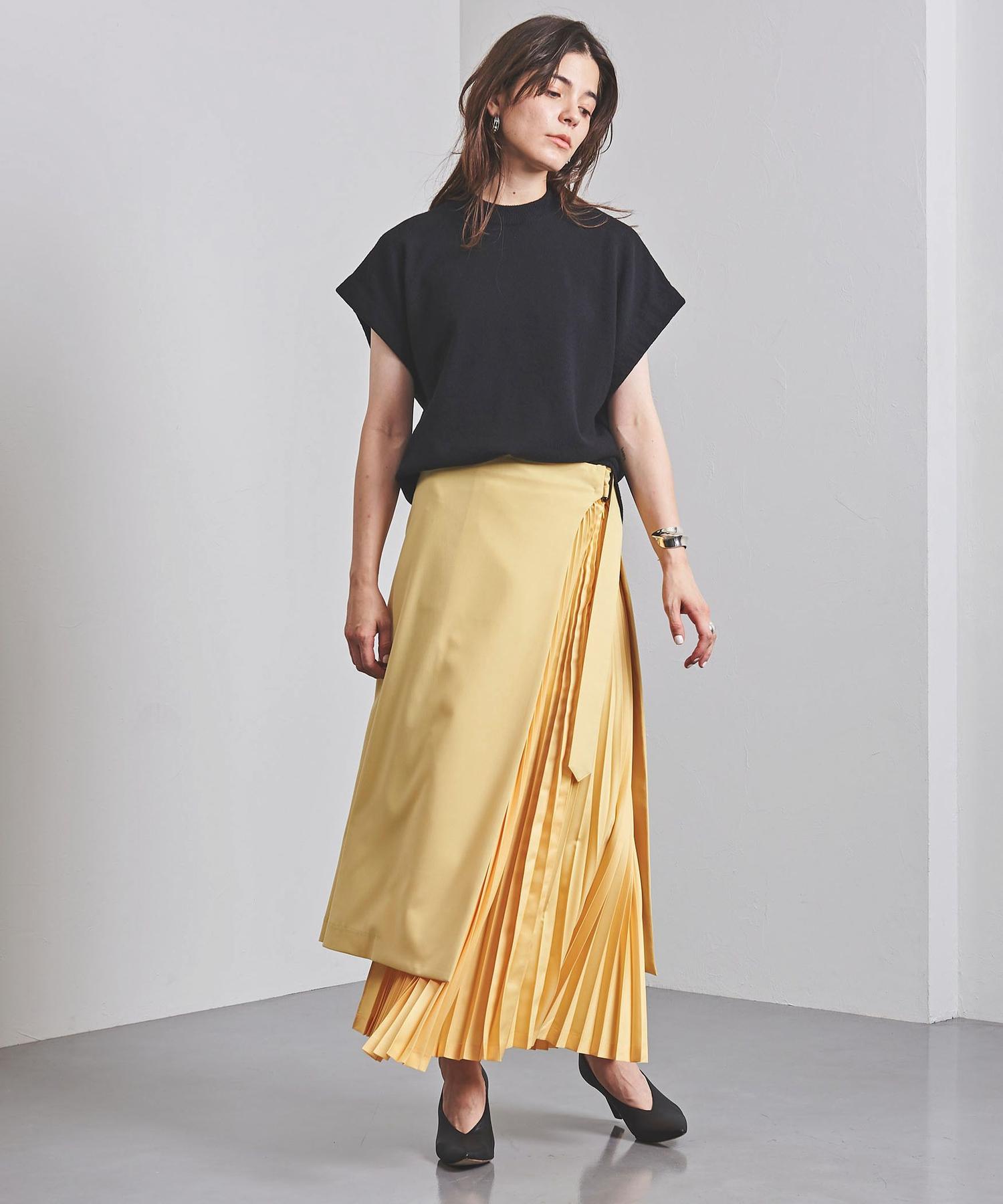 商品詳細 Hyke ハイク アシンメトリー プリーツスカート United Arrows ユナイテッドアローズ 公式通販