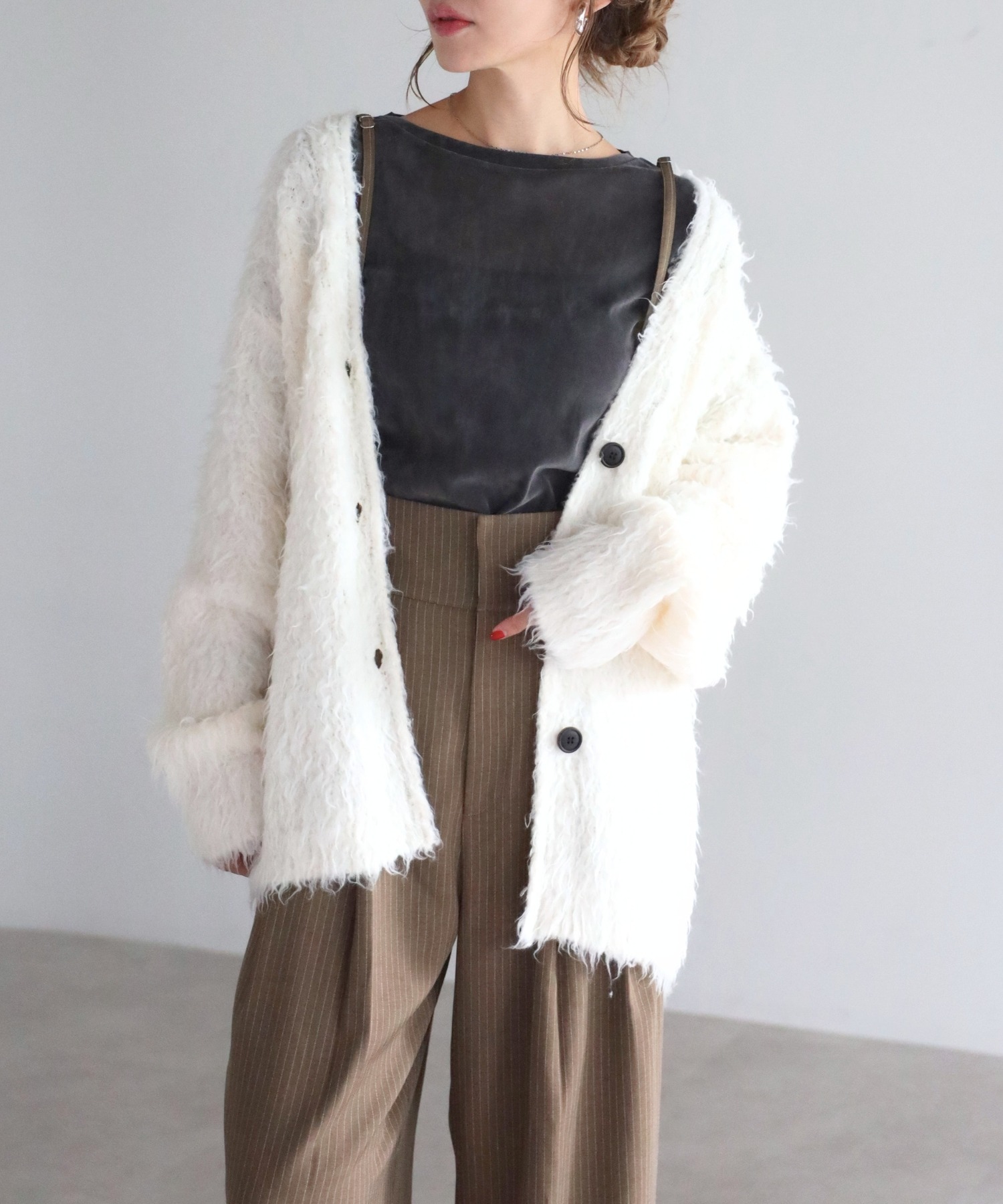 model:H165 着用サイズ:FREE