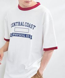 common good(コモングッド)別注カレッジリンガーTシャツ
