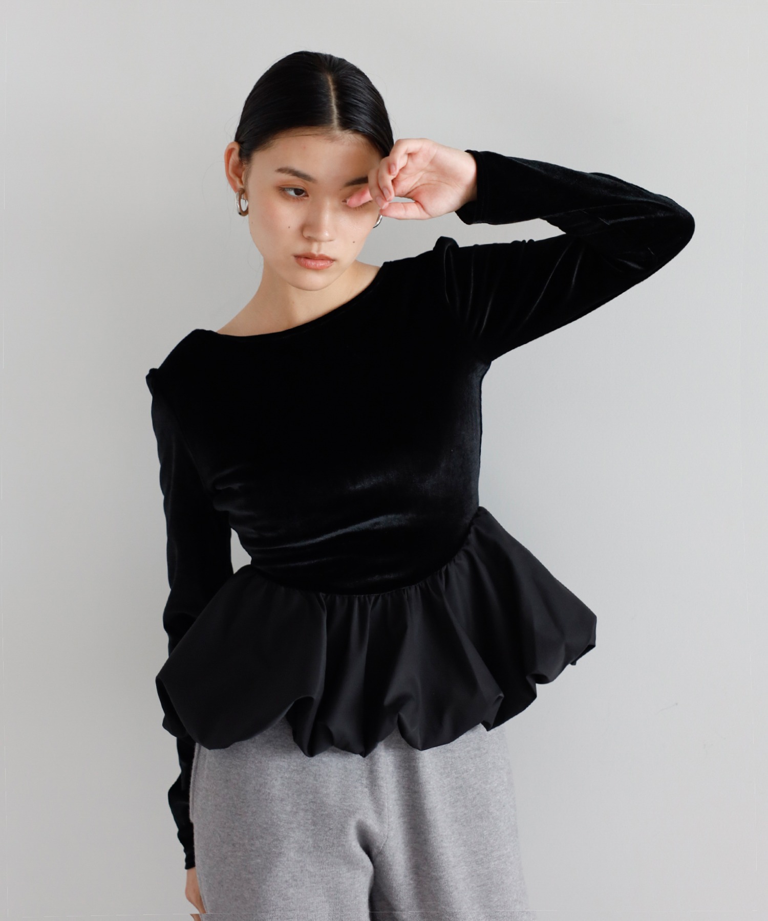 model：H167 着用サイズ：FREE