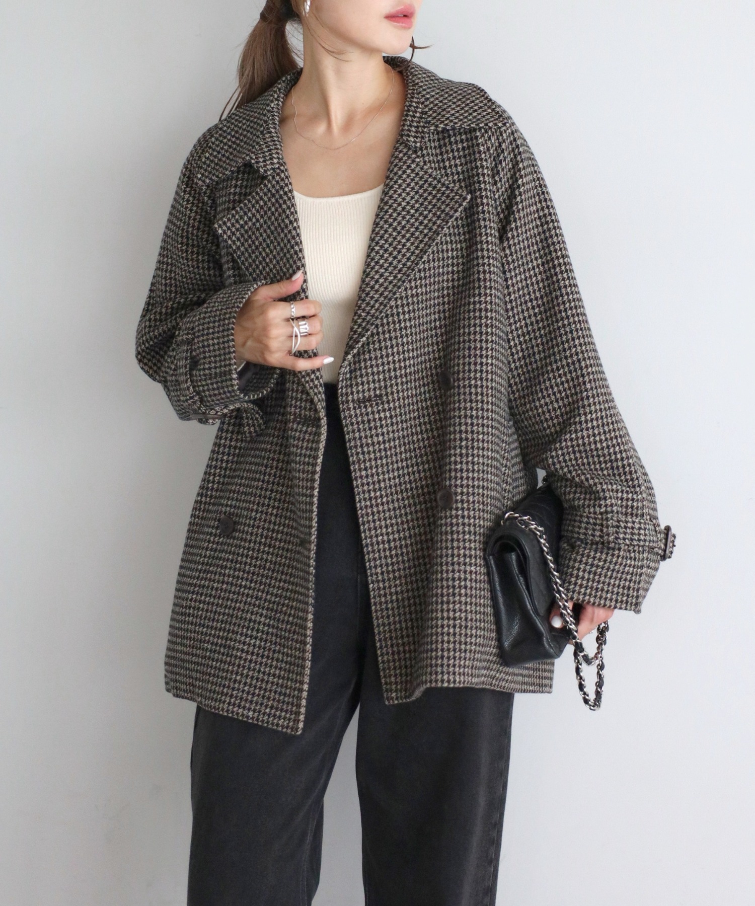 model:H165 着用サイズ:FREE
