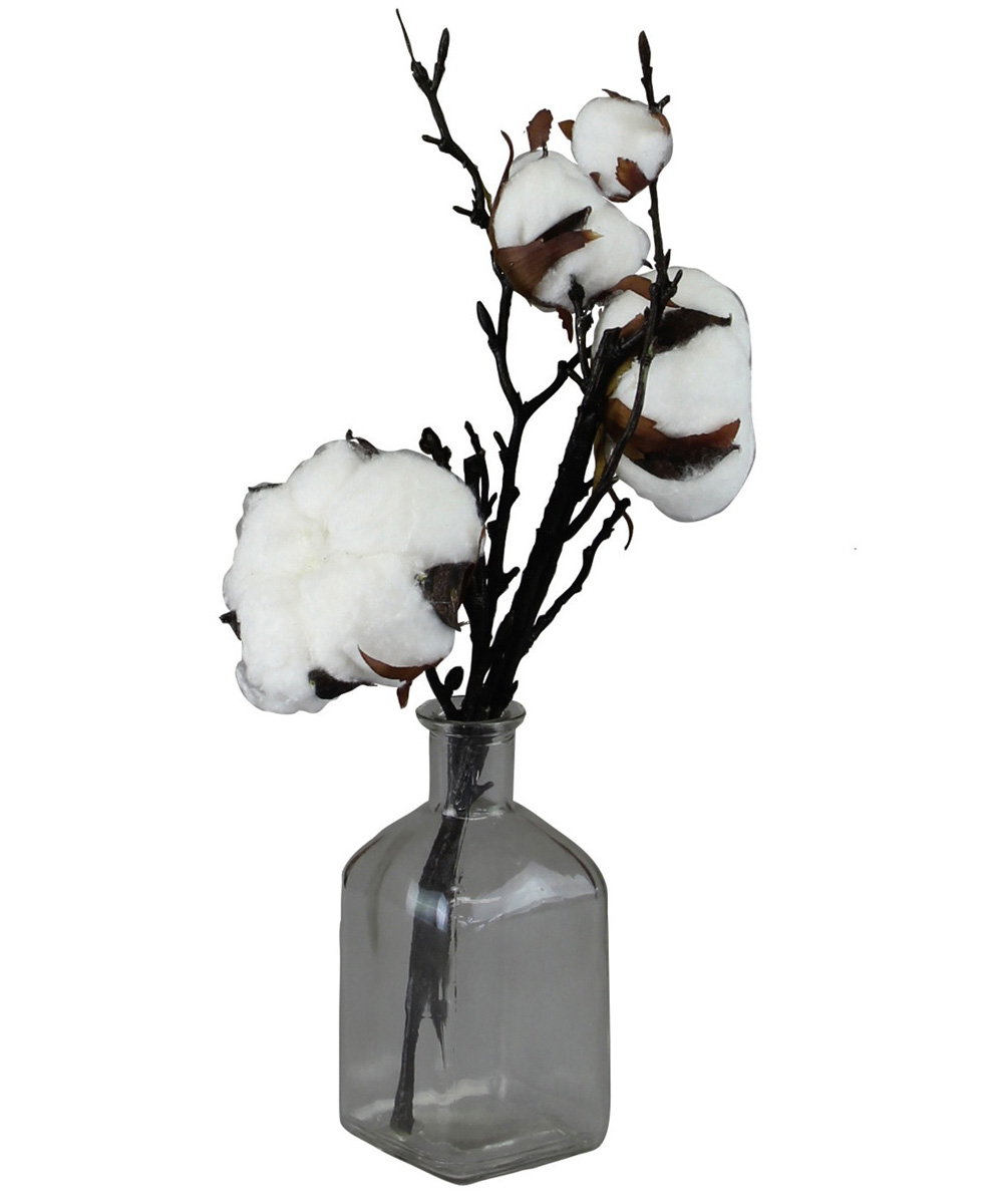 イミテーションコットンフラワー ベースアレンジ Sサイズ Reshad Edu Af