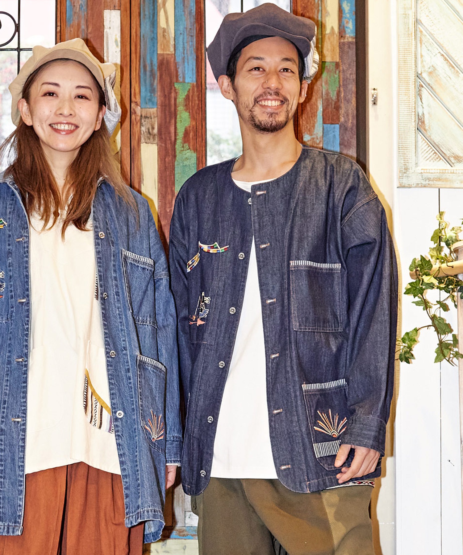 チャイハネgrn×Amina ワークスMEN'Sジャケット