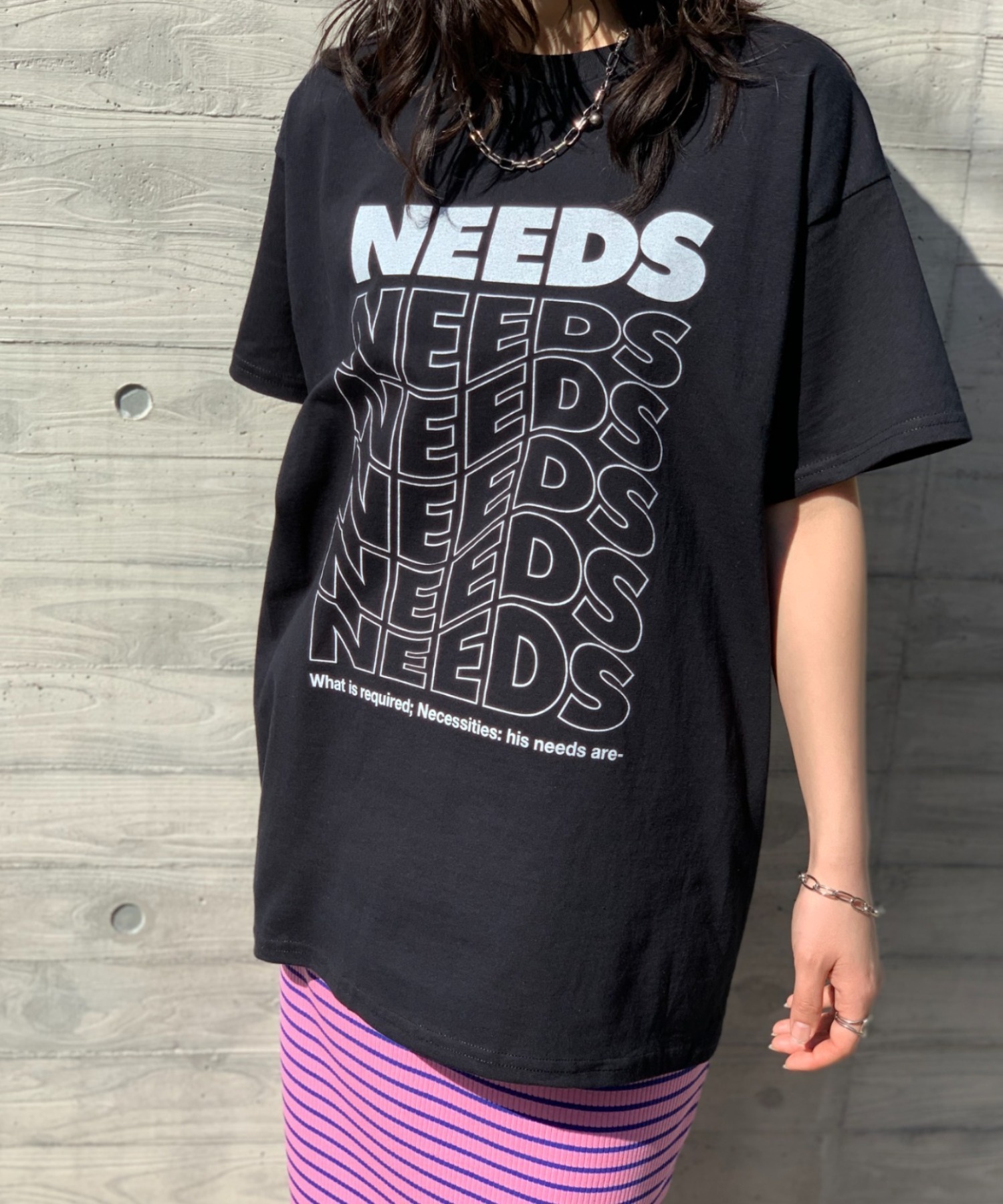 model:164cm 着用サイズ:L