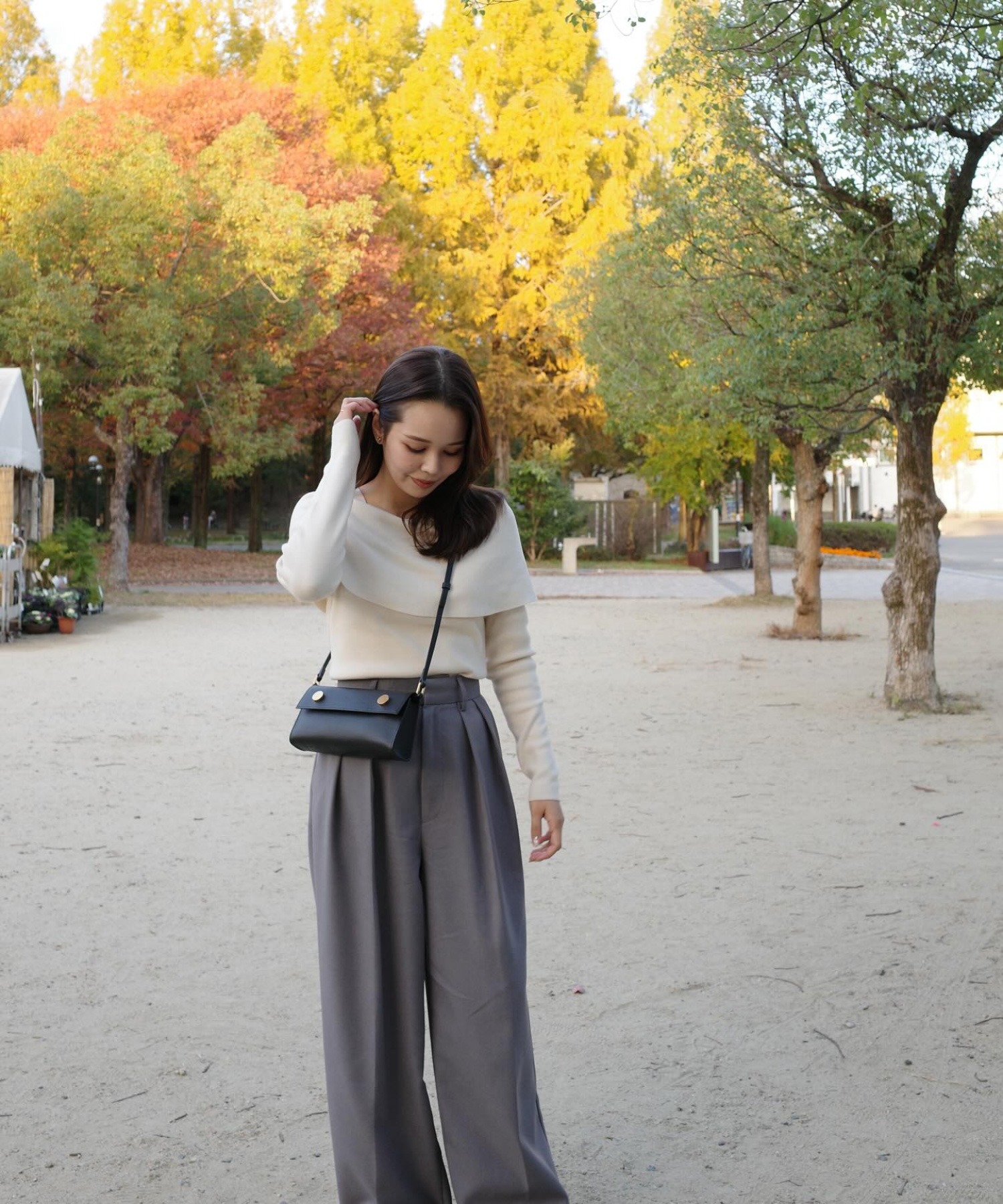 model：H154 着用サイズ：FREE