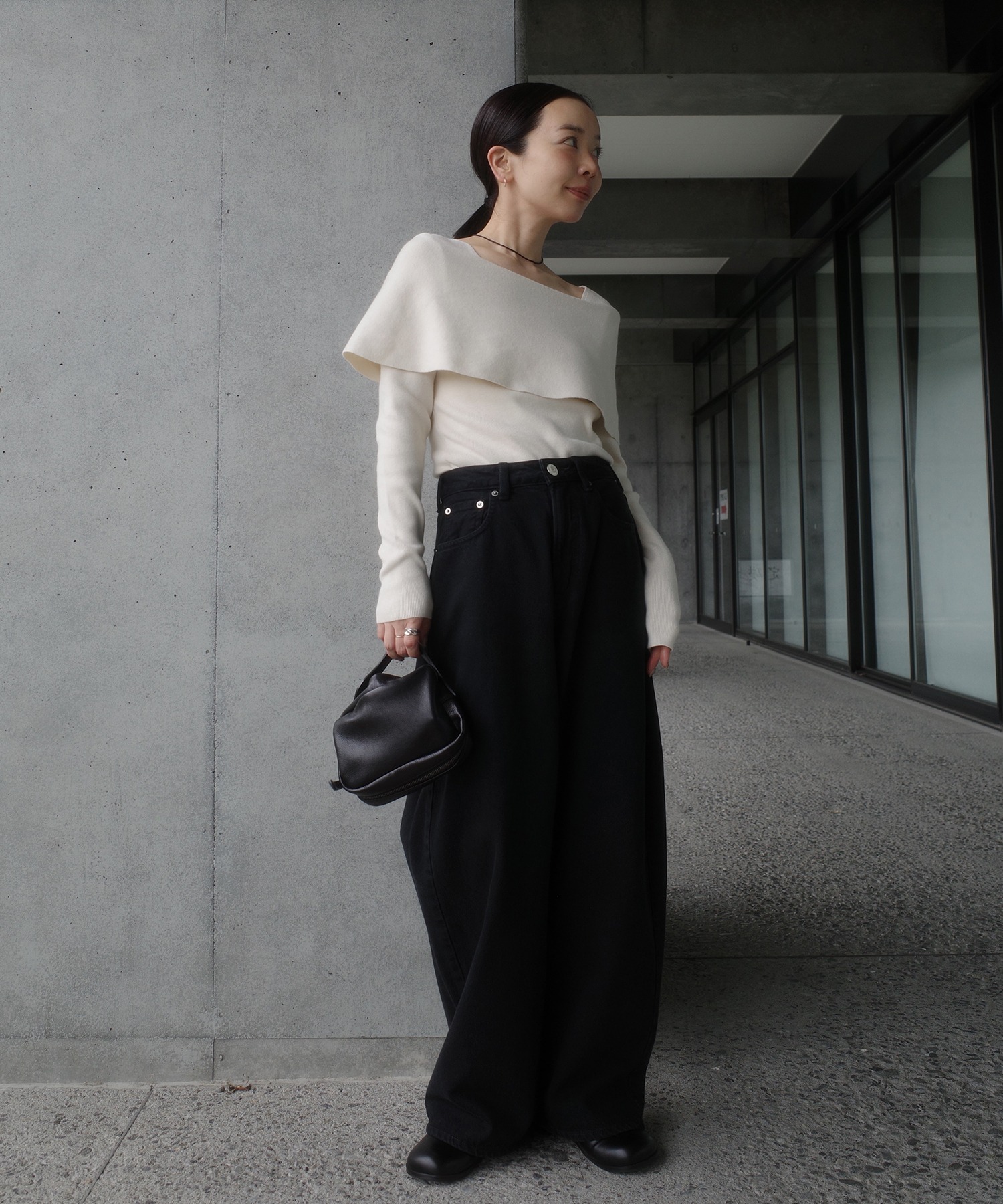 model：H159 着用サイズ：FREE