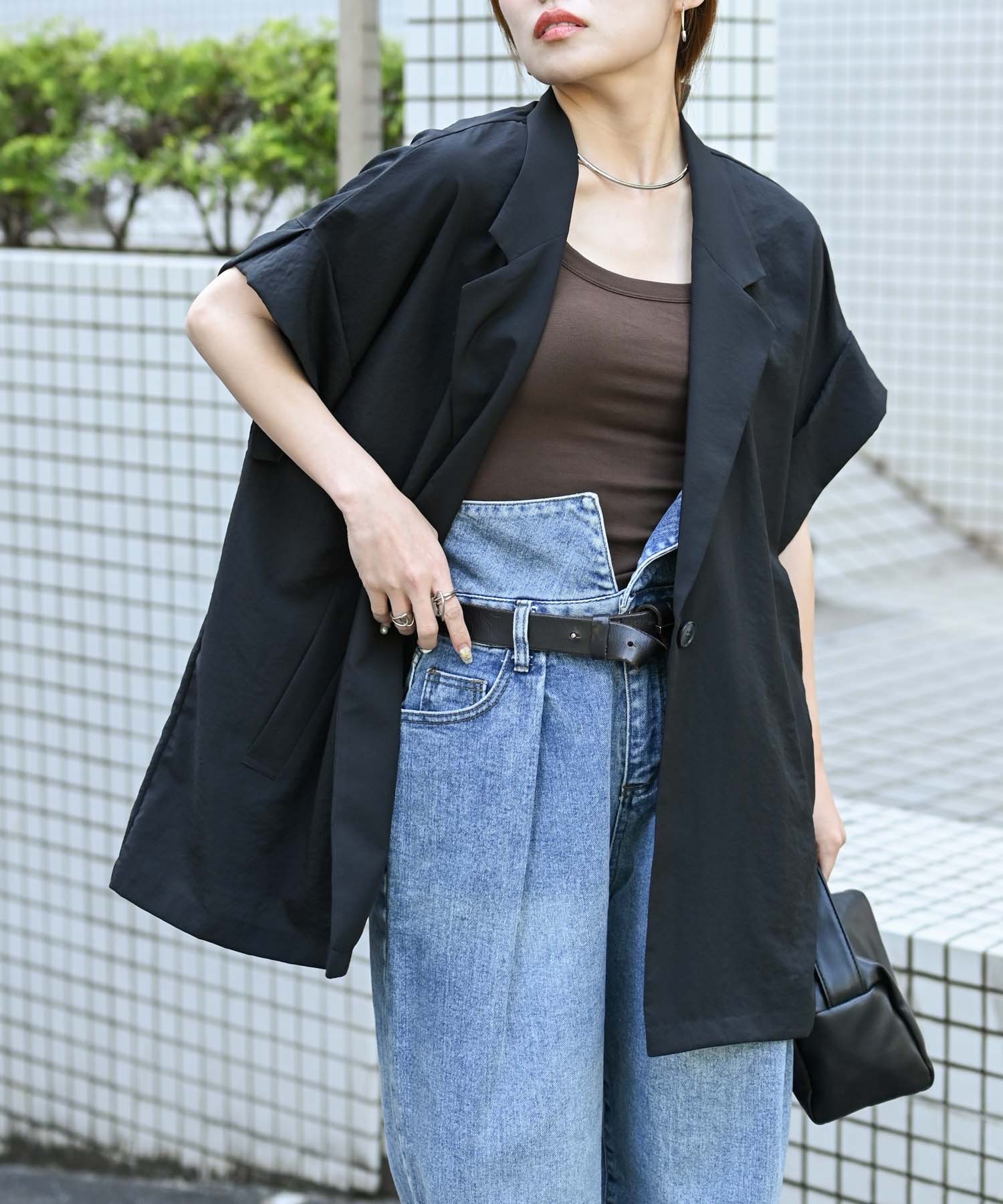 model：H157 着用サイズ：M