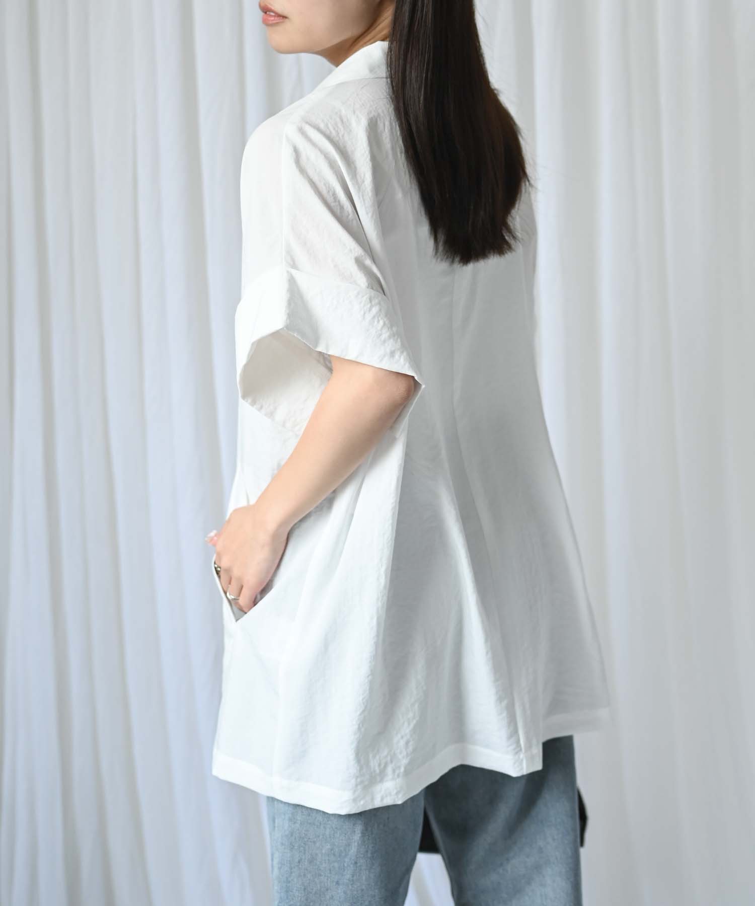 model：H157 着用サイズ：M