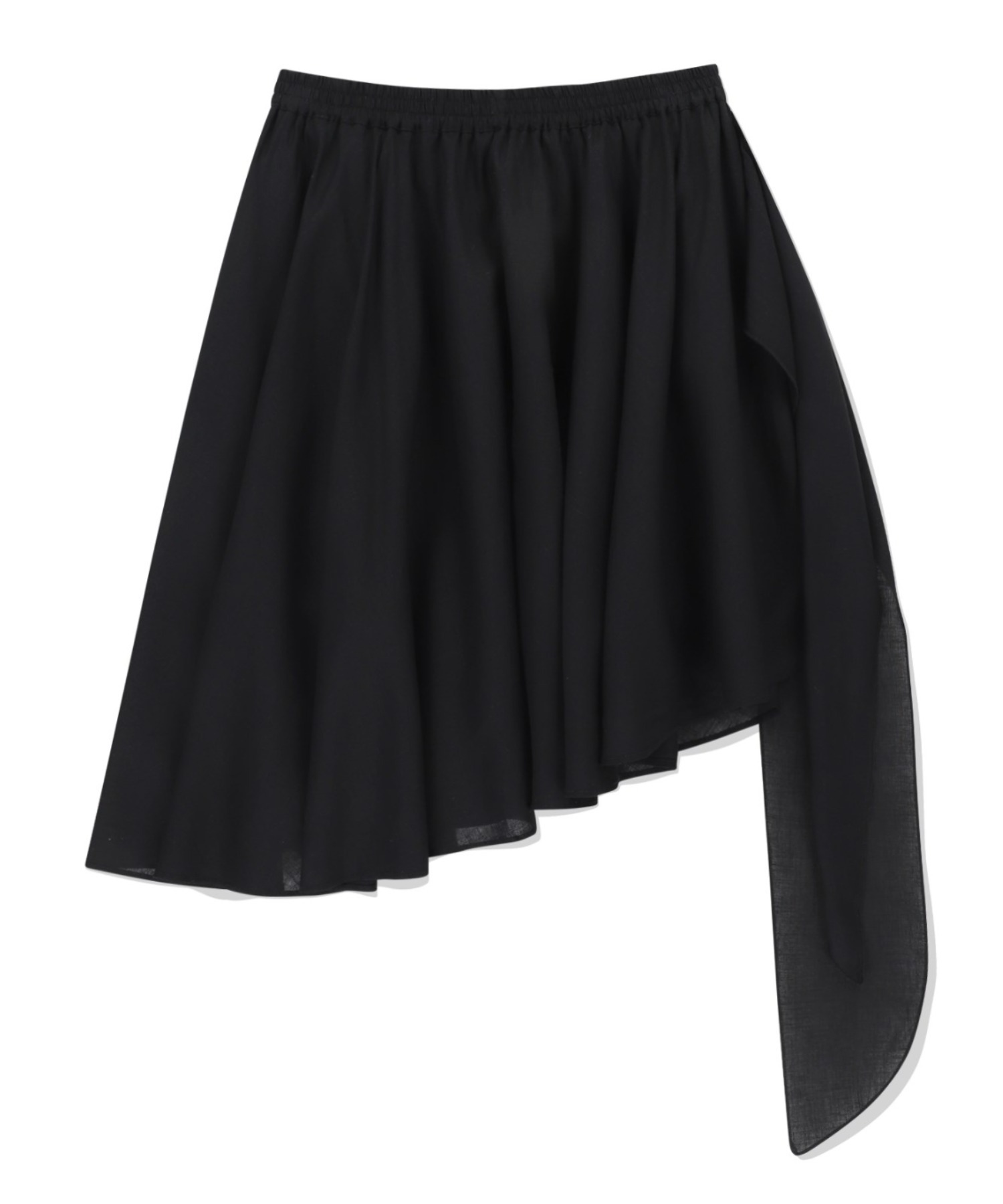 EMPORIO ARMANI ブラックフレアスカート EMPORIO ARMANI フレアスカート フロントボタン 40 ブラック