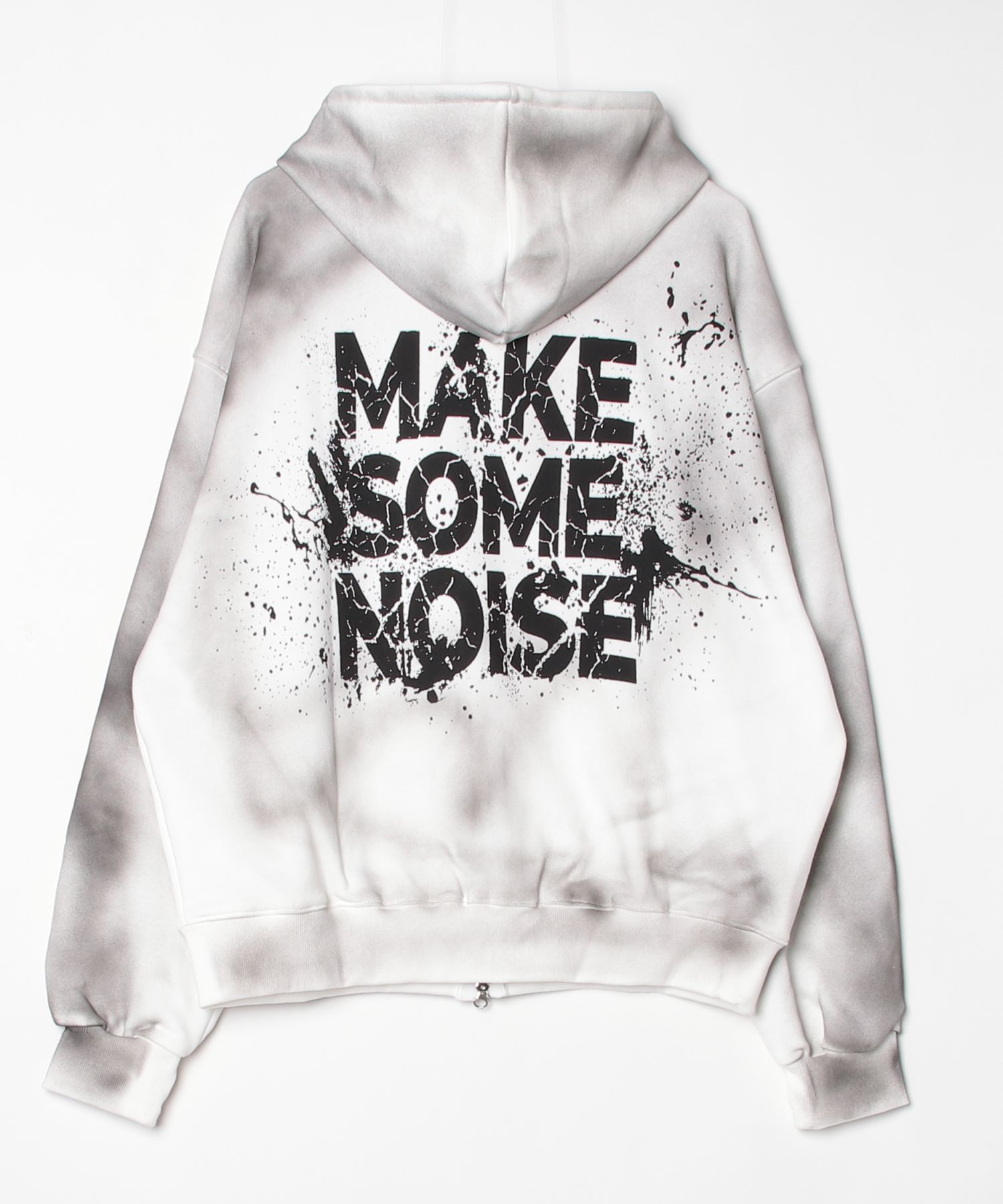 A'GEM/9 × .kom 『A'gem/エージェム』SPRAY ZIP-UP HOODIE/スプレー