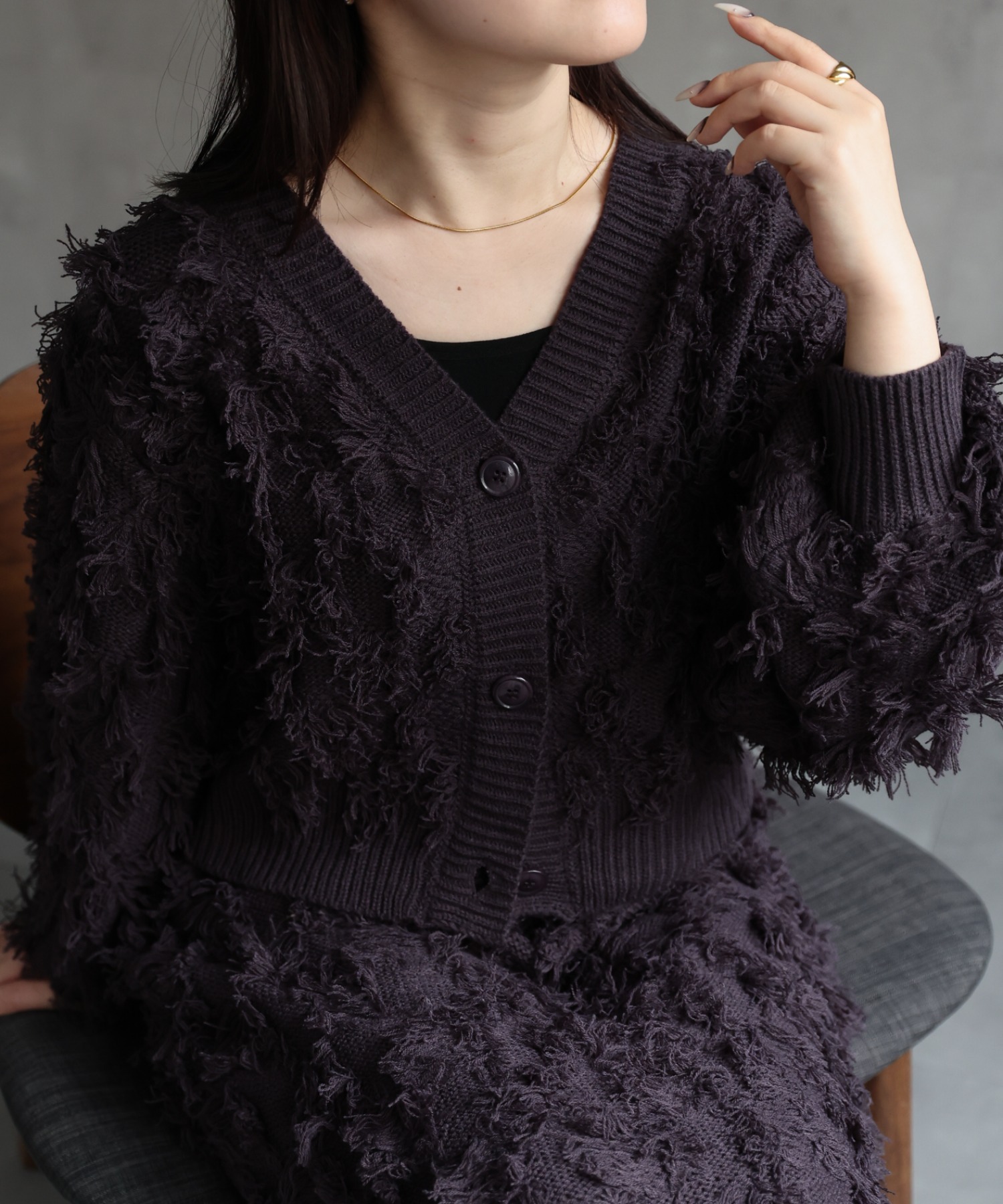 model：158cm 着用サイズ：FREE